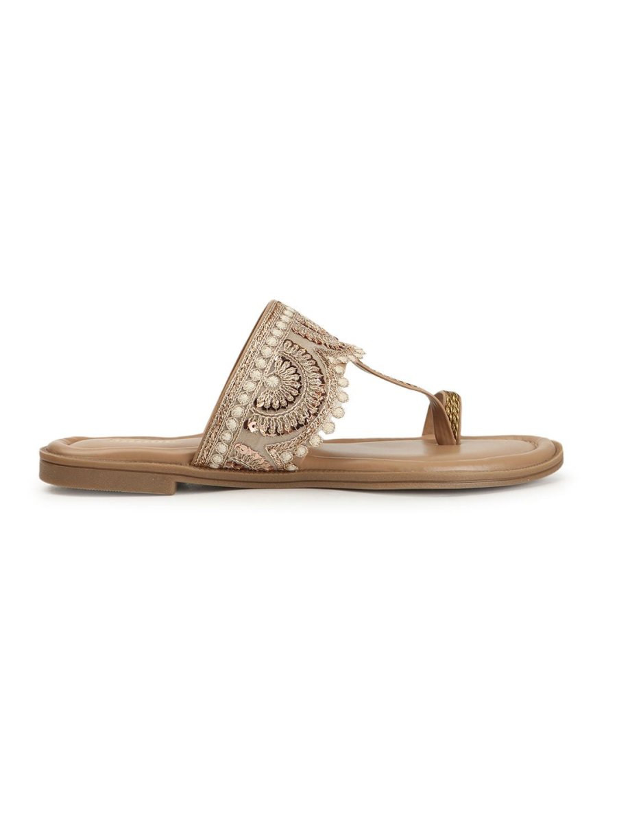 Dhiyona AK Women Slip-On Open Toe Flats