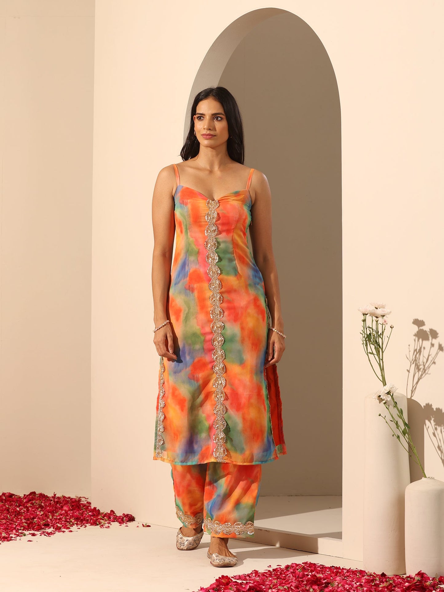 Gul-Rangbirangi Suit Set