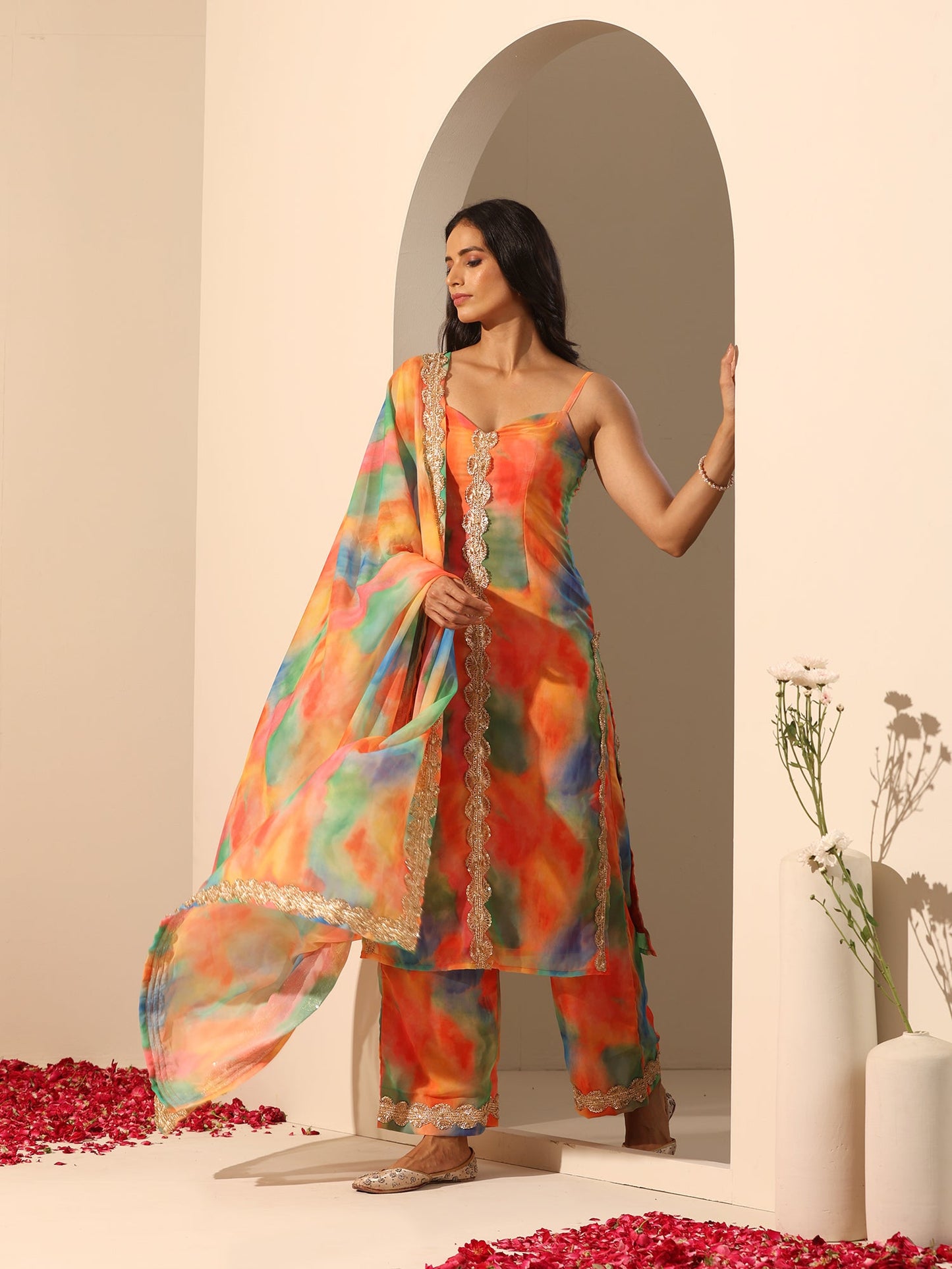 Gul-Rangbirangi Suit Set