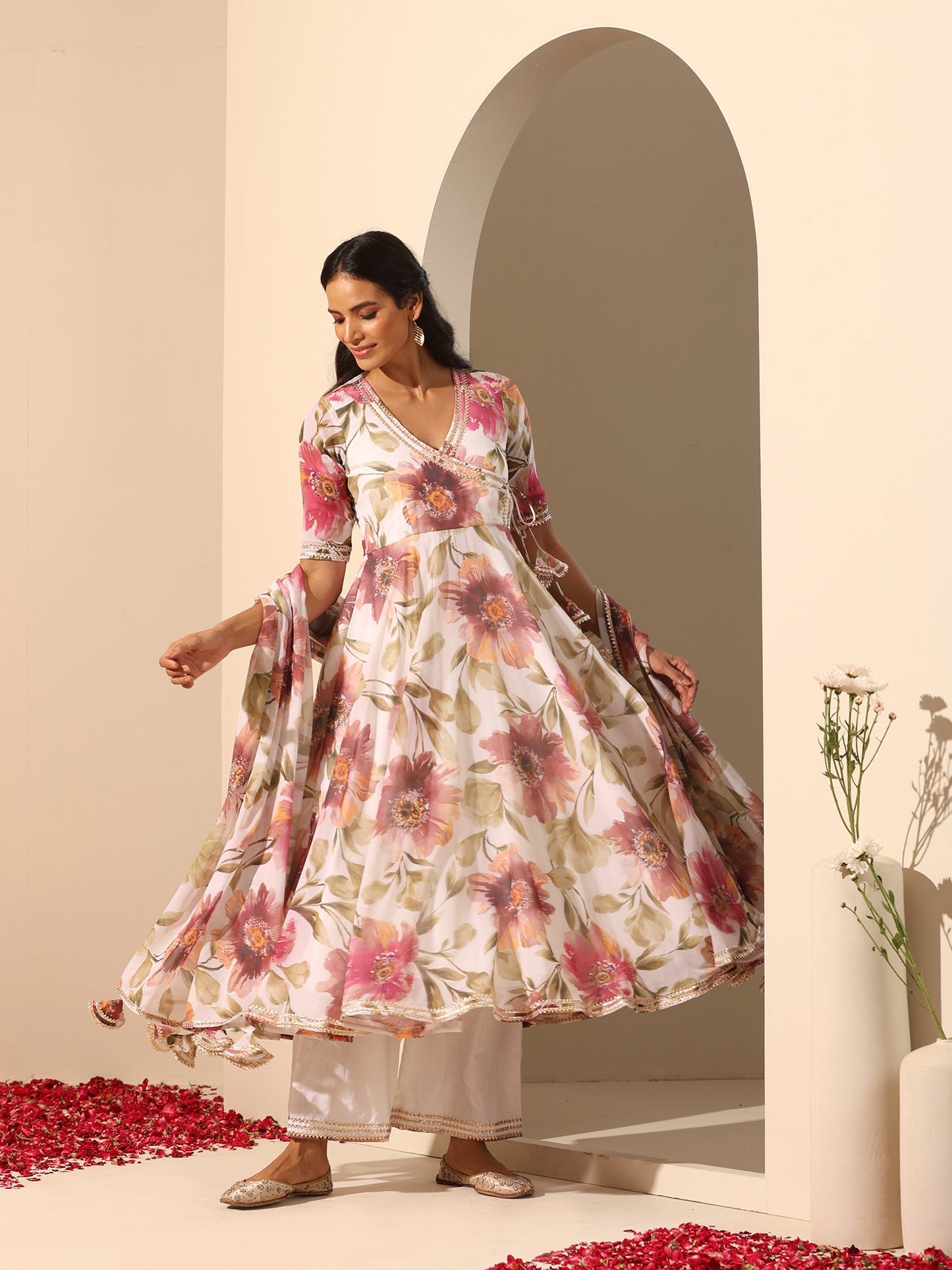 Gul Sufiyana Angrakha Set
