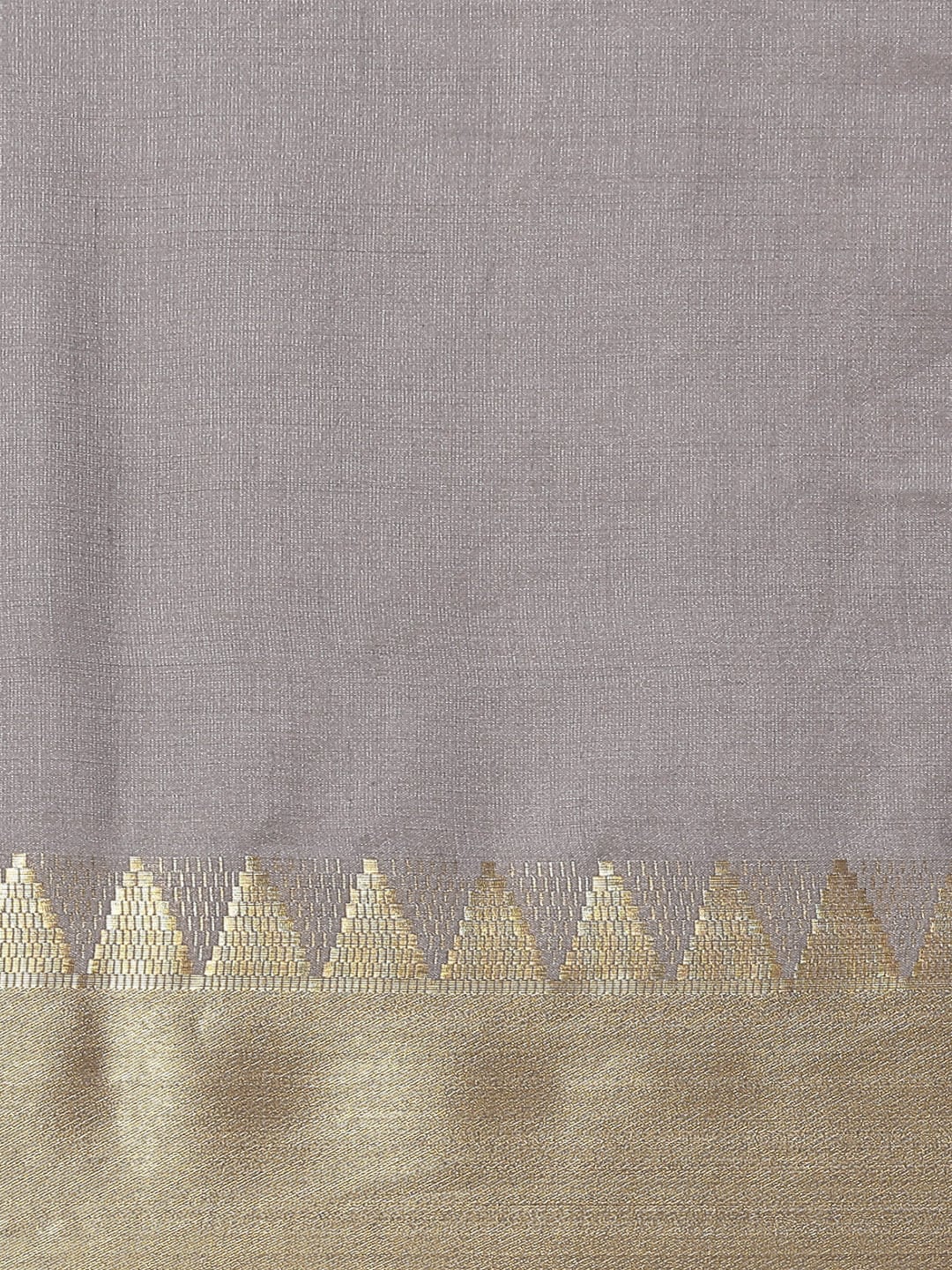 Dhiyona RV Women's Assam Silk With Golden Broad Border Saree ( KVD1718 )
