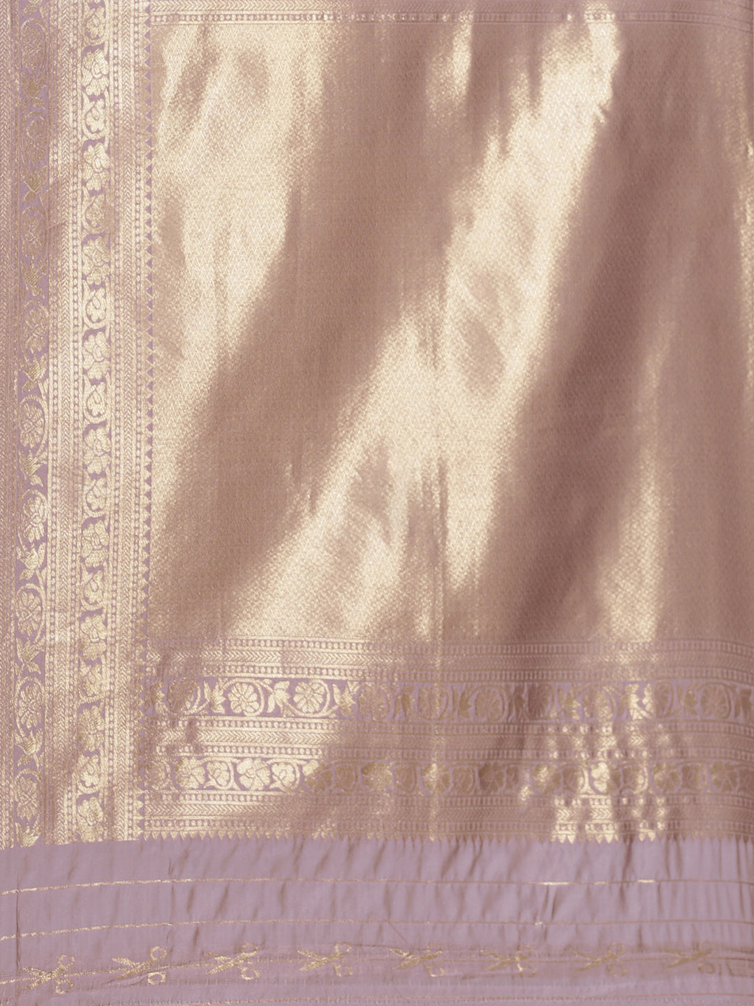 Dhiyona RV Women's Exquisite Banarasi Jacquard Handloom Silk Saree with Blouse ( KVD1865 )