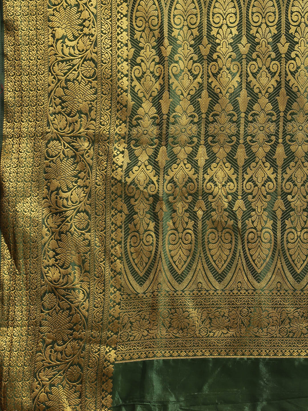 Dhiyona RV Women's Banarasi Cotton Silk With Zari weaving Saree ( KVD1000 )