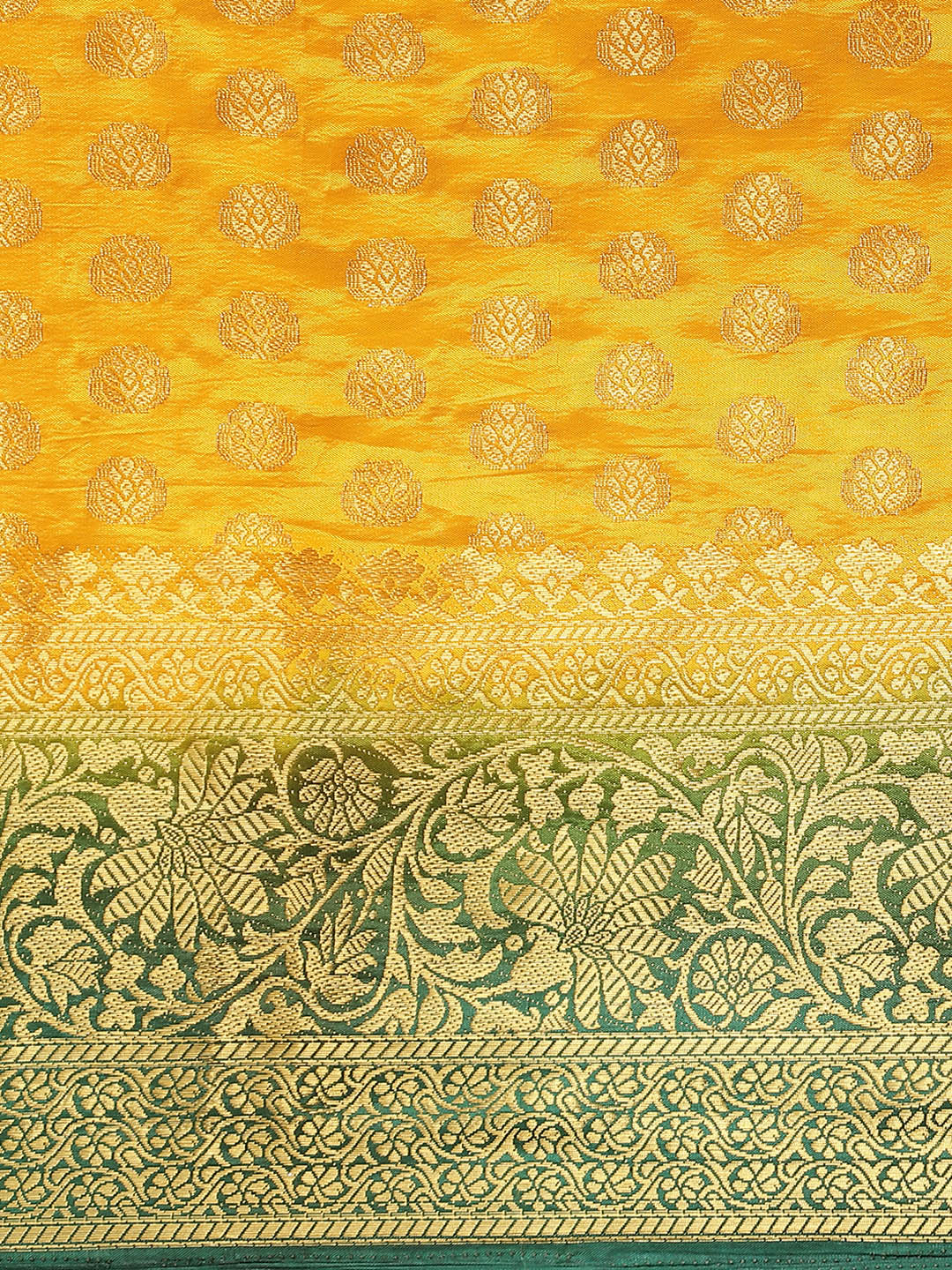 Dhiyona RV Women's Banarasi Cotton Silk With Zari weaving Saree ( KVD1002 )