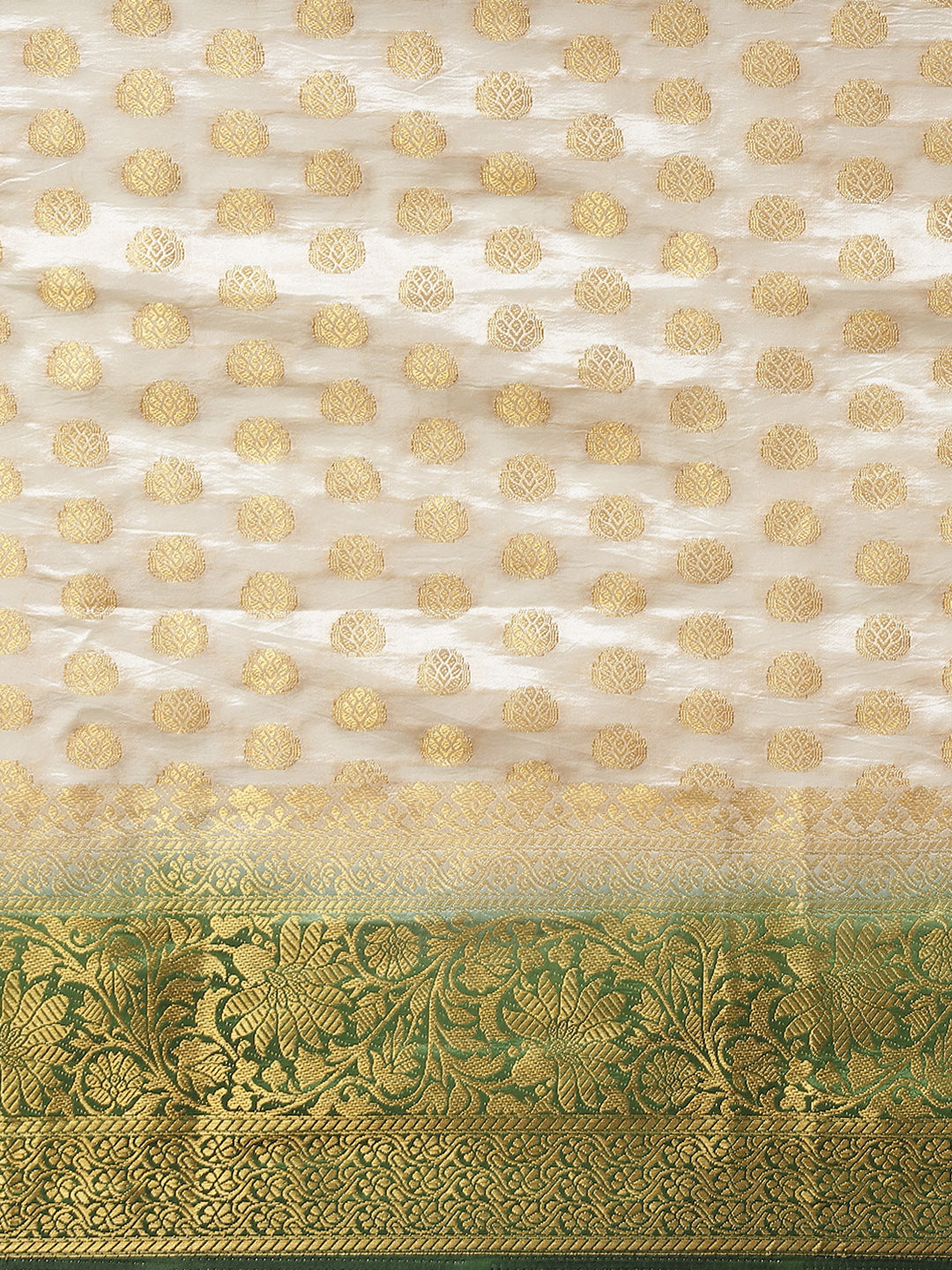 Dhiyona RV Women's Banarasi Cotton Silk With Zari weaving Saree ( KVD1003 )