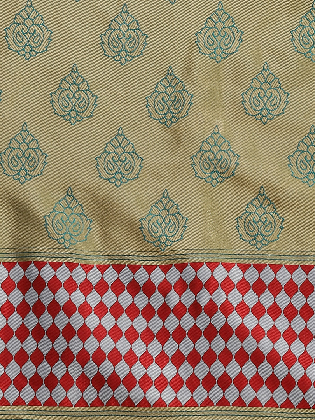 Dhiyona RV Women's Banarasi Silk With Silver Zari Weaving Saree ( KVD1378 )