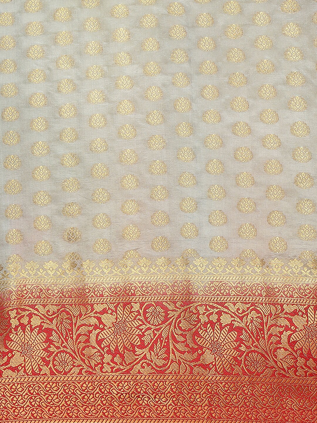 Dhiyona RV Women's Banarasi Cotton Silk With Zari weaving Saree ( KVD1584 )