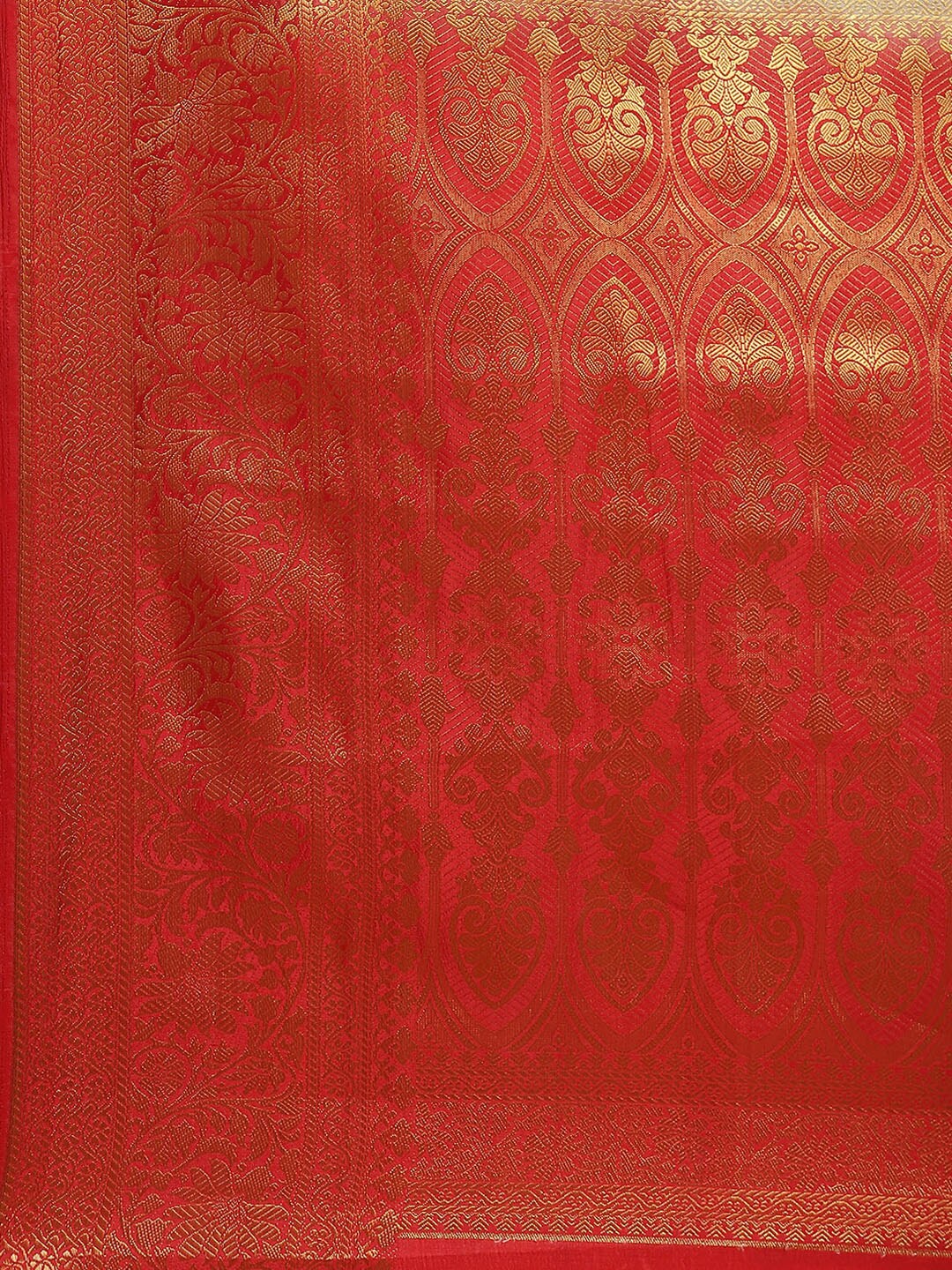 Dhiyona RV Women's Banarasi Cotton Silk With Zari weaving Saree ( KVD1584 )