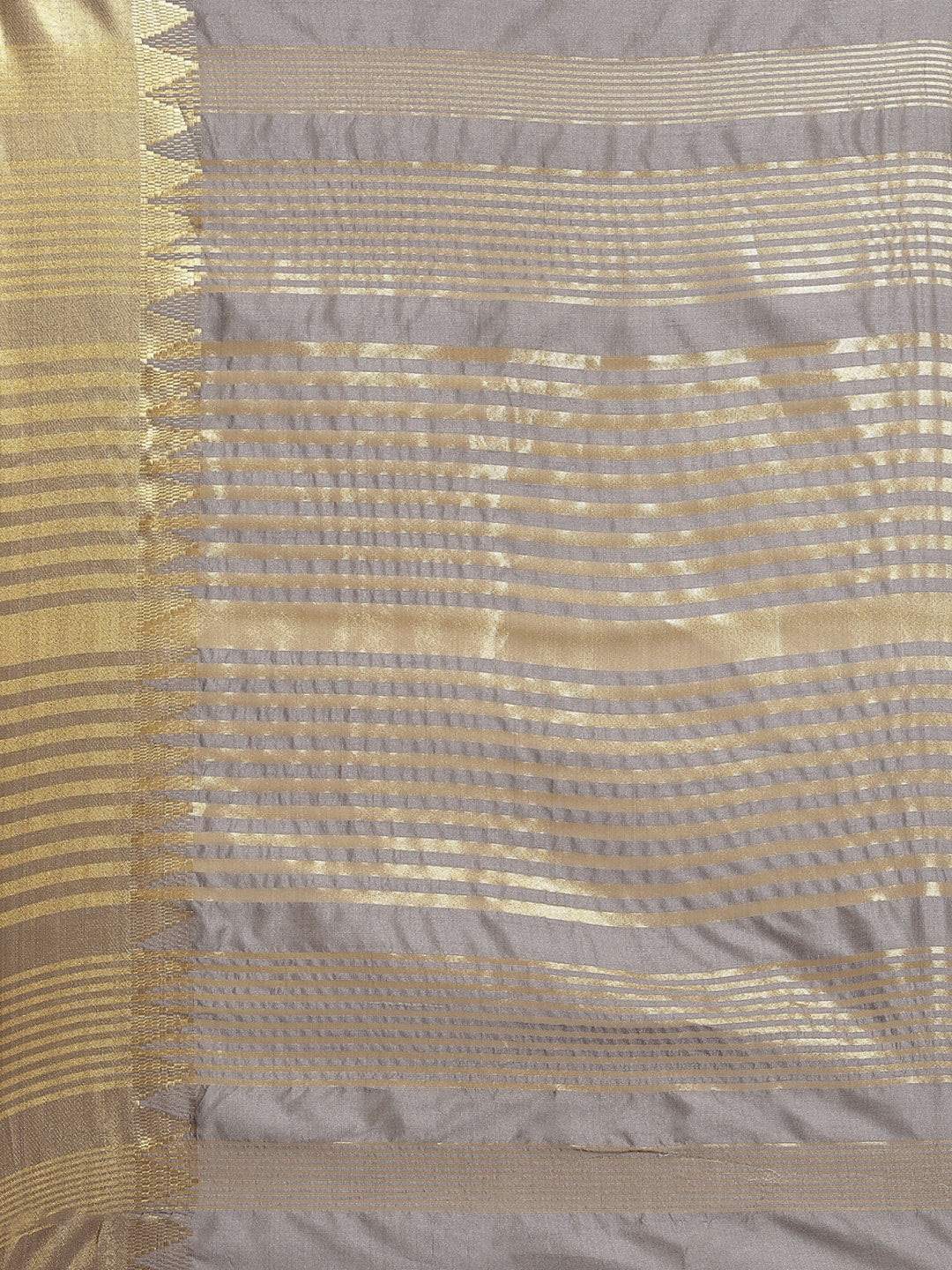 Dhiyona RV Women's Assam Silk With Golden Broad Border Saree ( KVD1718 )