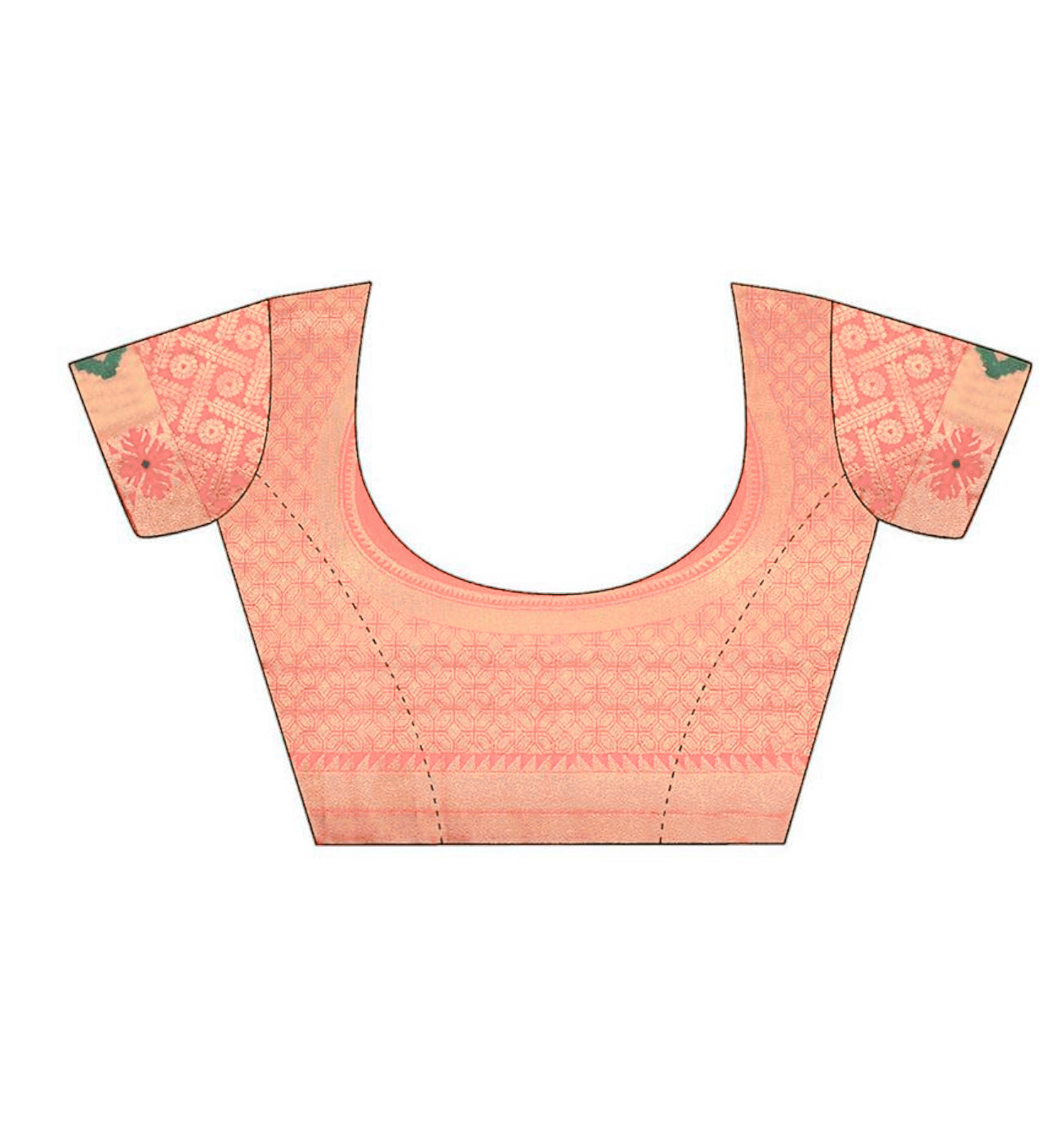 Dhiyona RV Women's Art Silk With Ethnic Motif Woven Design Saree With Woven Design Blouse ( KVD2095 )