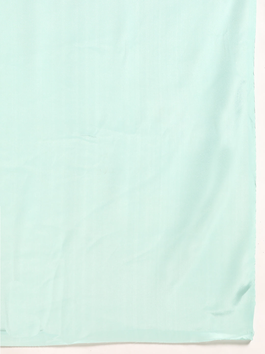 Dhiyona GR Women's Sabhya Aqua Green Satin Saree