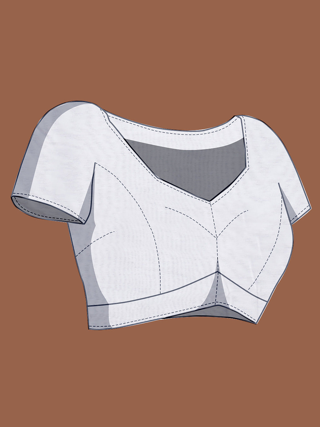 Dhiyona GR Women's Suhani White Cotton Jamdani Saree