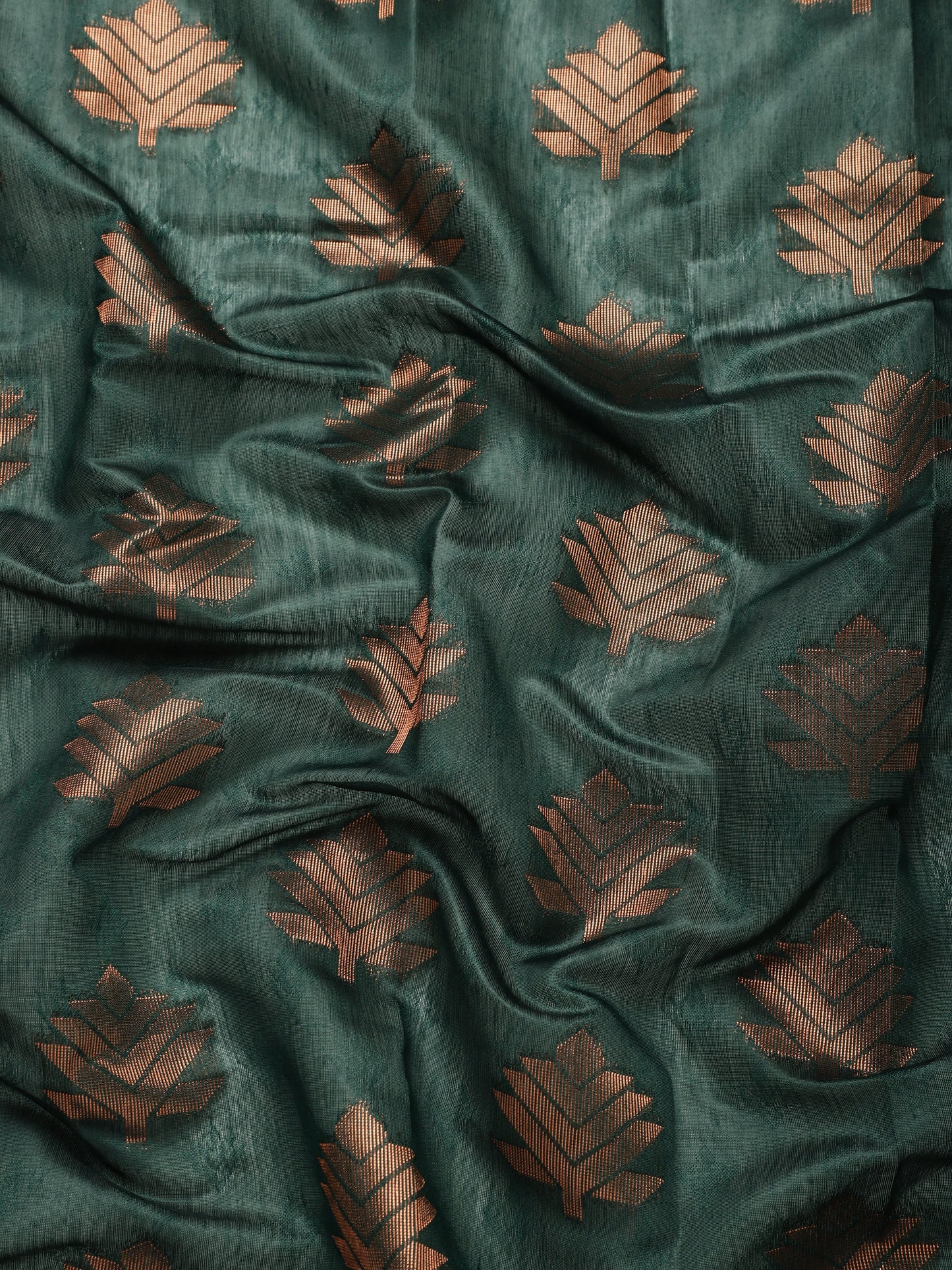 Dhiyona GR Women's Tahira Castleton Green Silk Blend Saree