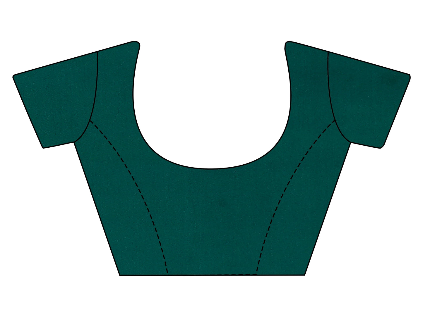 Dhiyona TI Women's Green Designer Sequinned Kaftan Saree & Belt with Unstitched Blouse