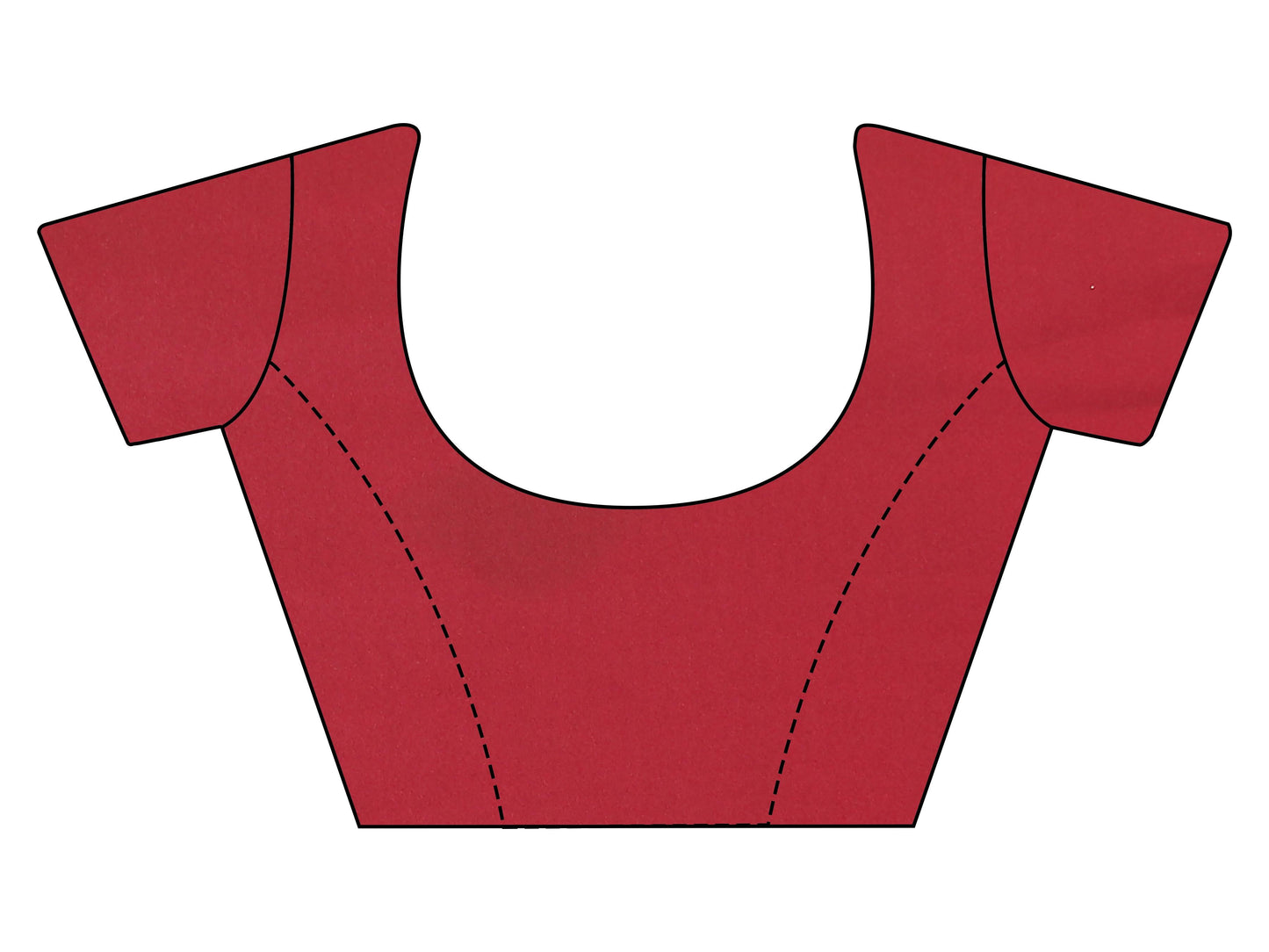 Dhiyona TI Women's Maroon Designer Sequinned Kaftan Saree & Belt with Unstitched Blouse