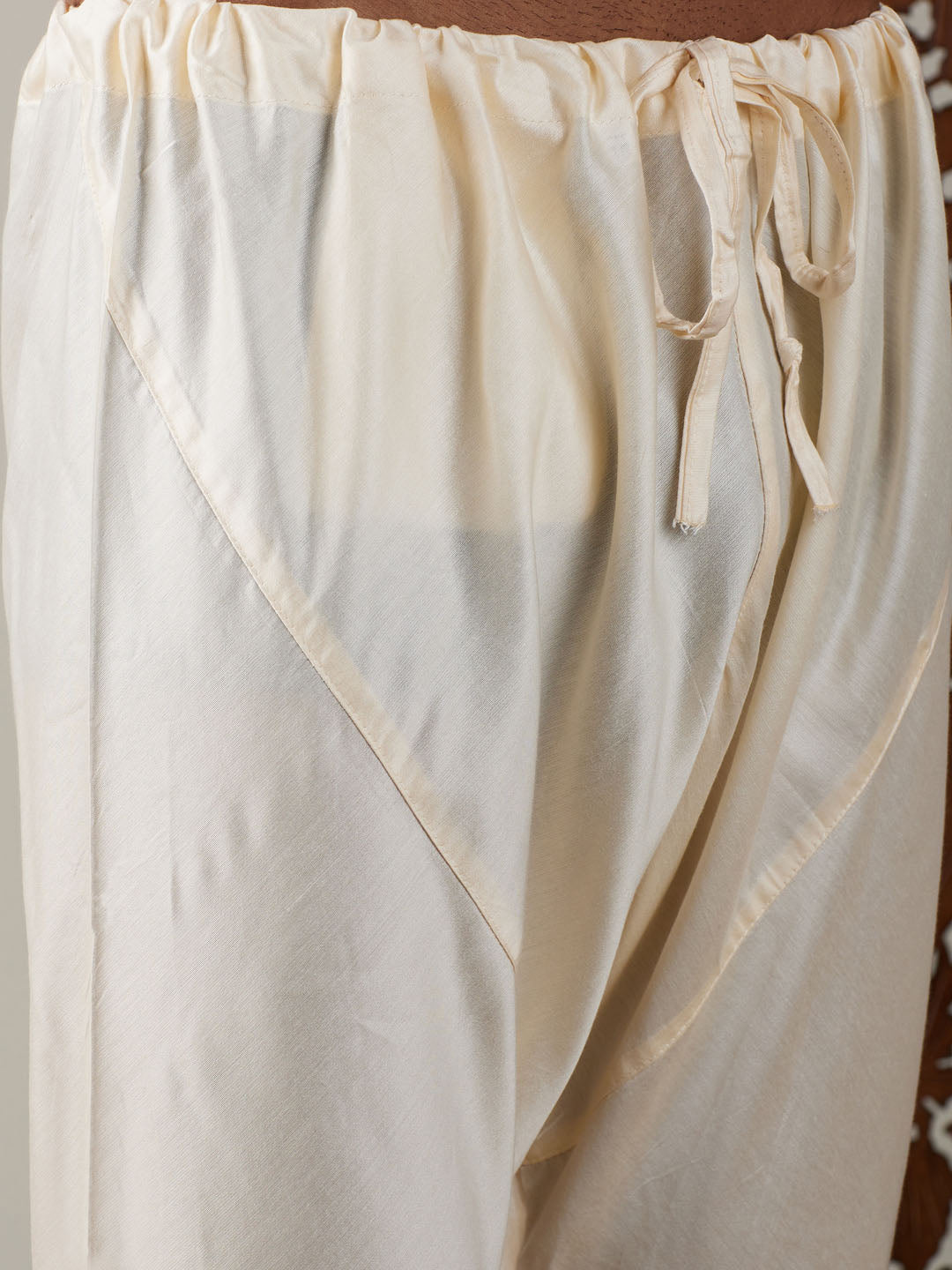 Men's Gold Viscose Straight Kurta Pyjama Set