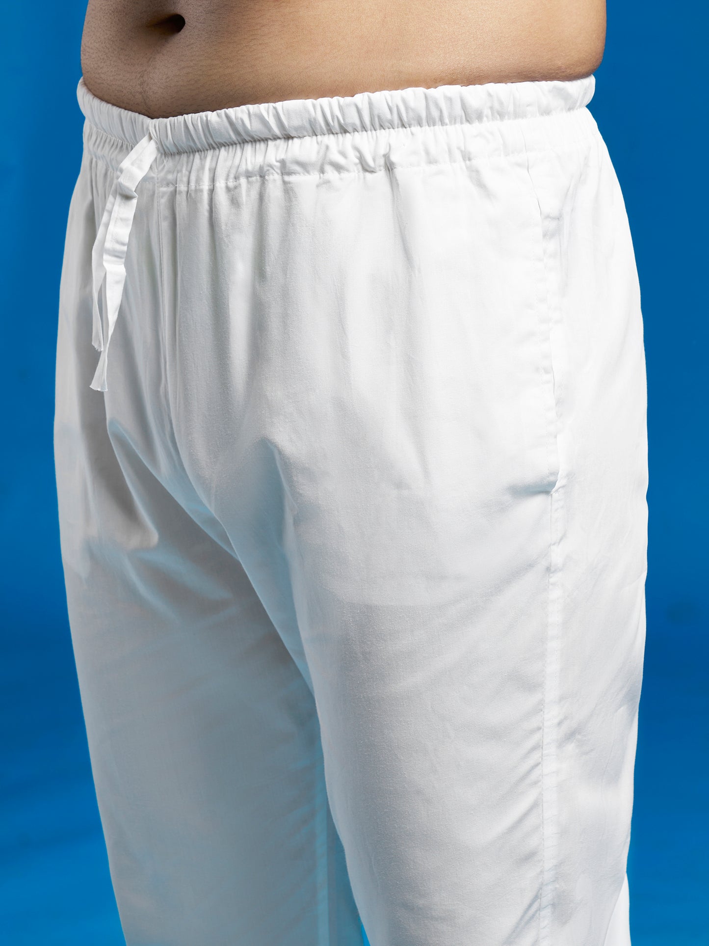 Men's Yellow Chanderi Straight Kurta And Pyjama Set