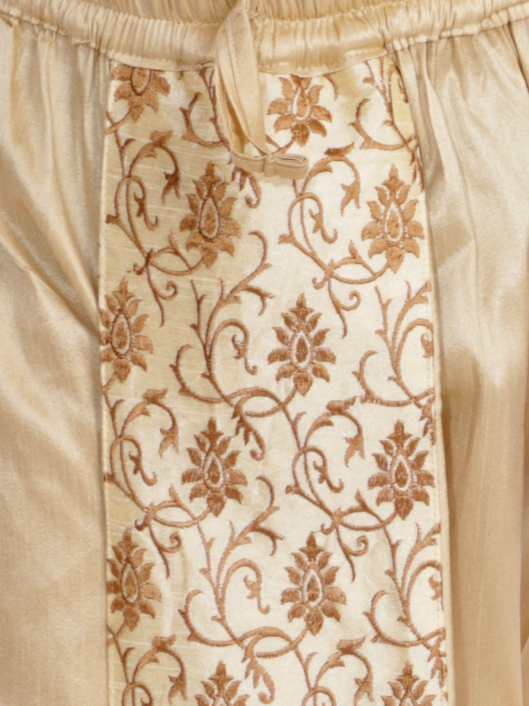 Men's Maroon Silk Blend Straight Kurta and Dhoti Set
