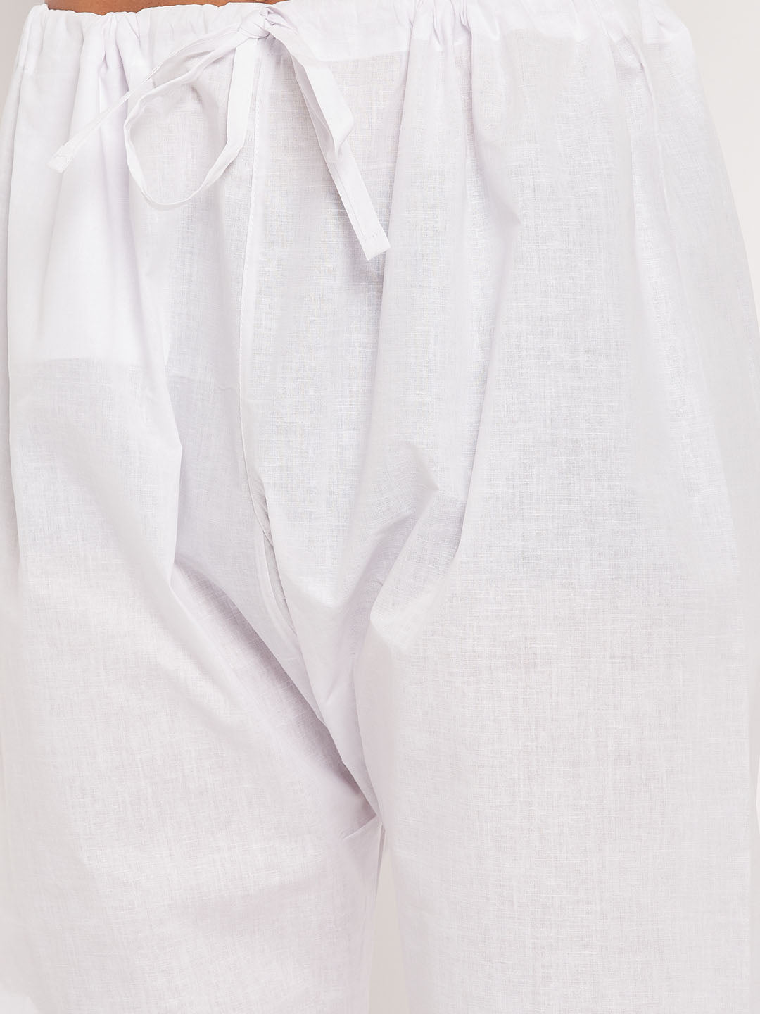 Men's Blue Cotton Blend Straight Kurta Pyjama Set