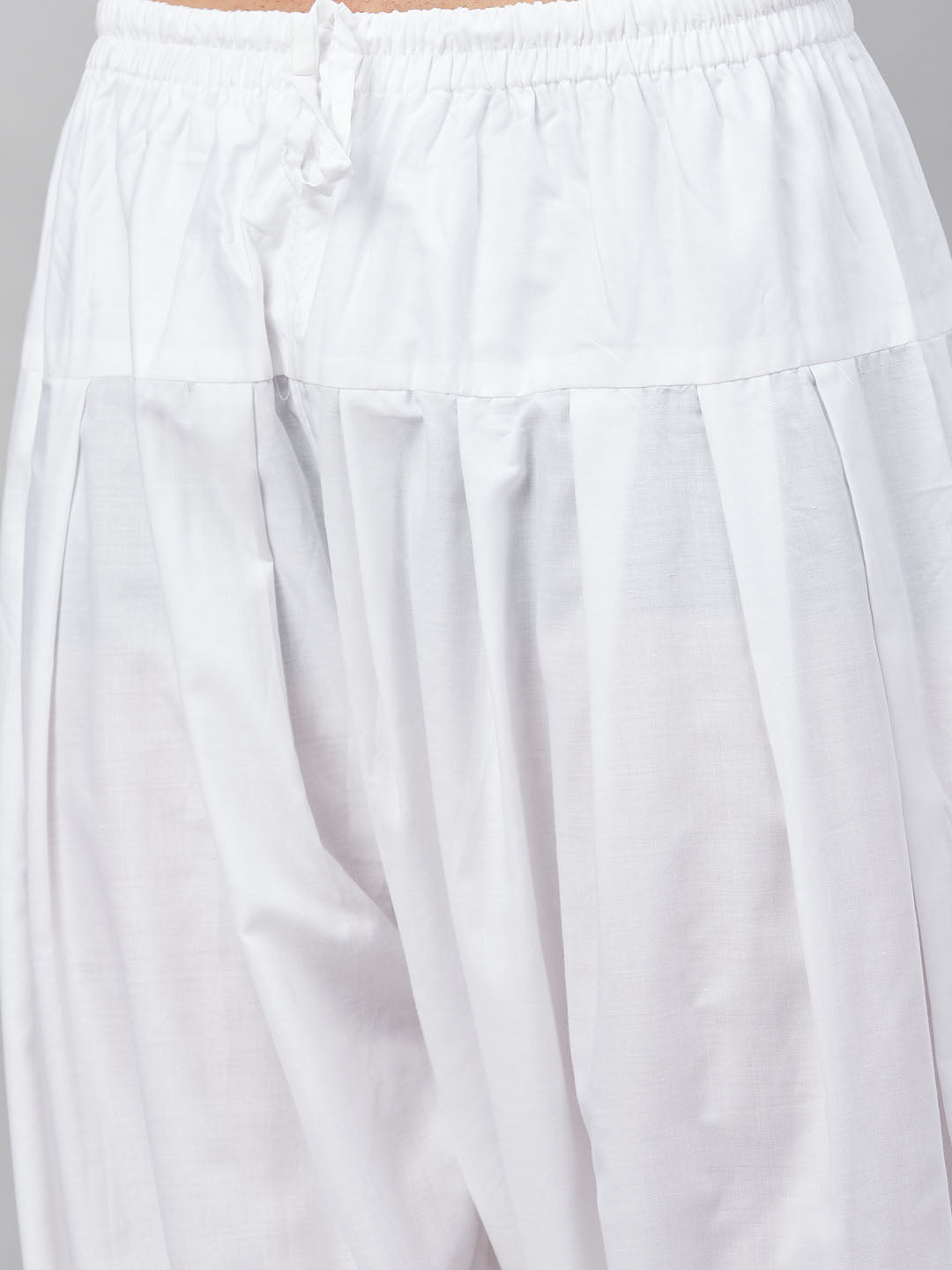 Men's Black Cotton Straight Kurta And Patiala Set