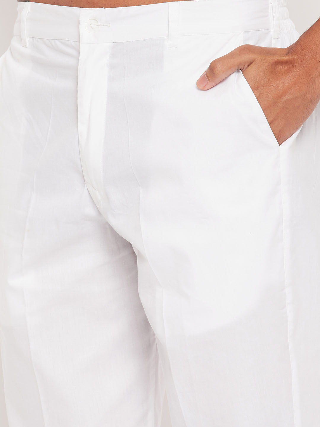 Men's Black Cotton Straight Kurta Pyjama Set