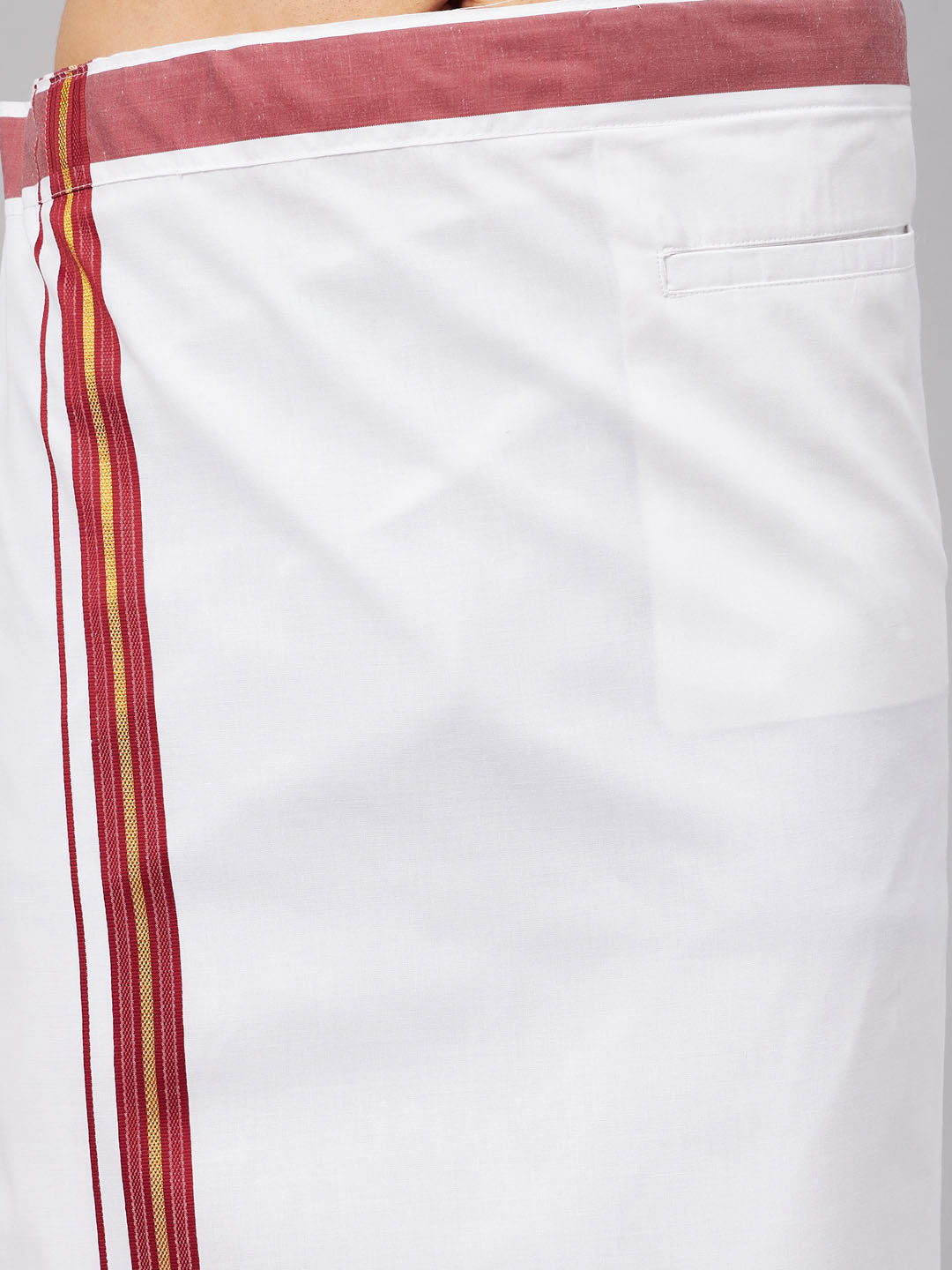 Men's Gold Silk Blend Straight Shirt And Mundu