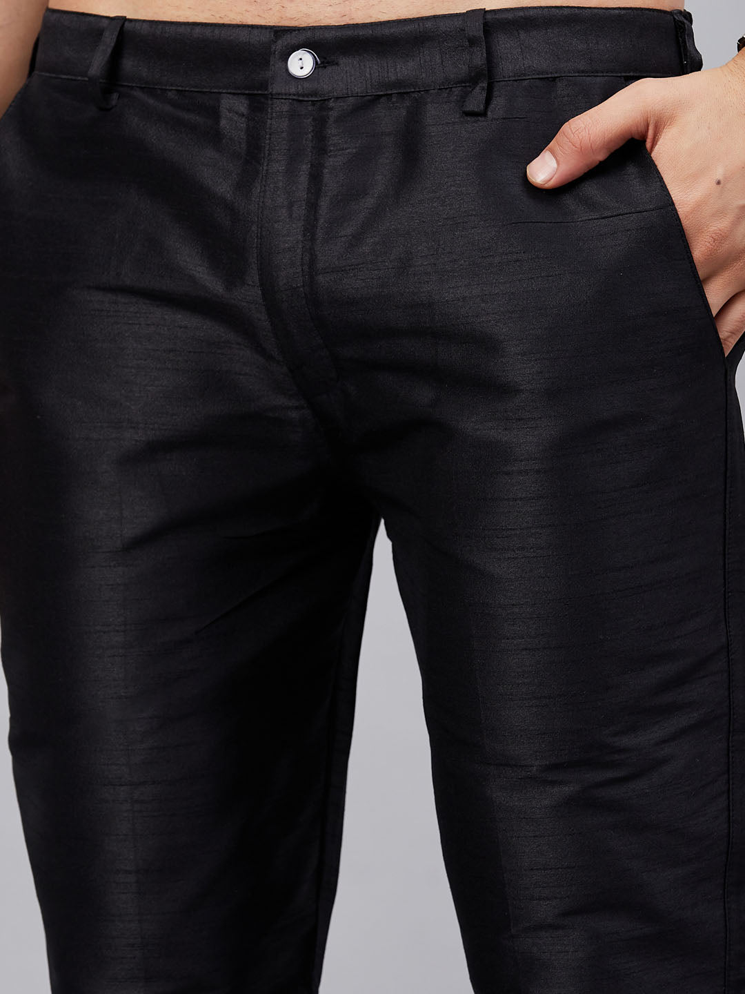 Men's Mustard Cotton Blend Pathani Kurta Pyjama Set