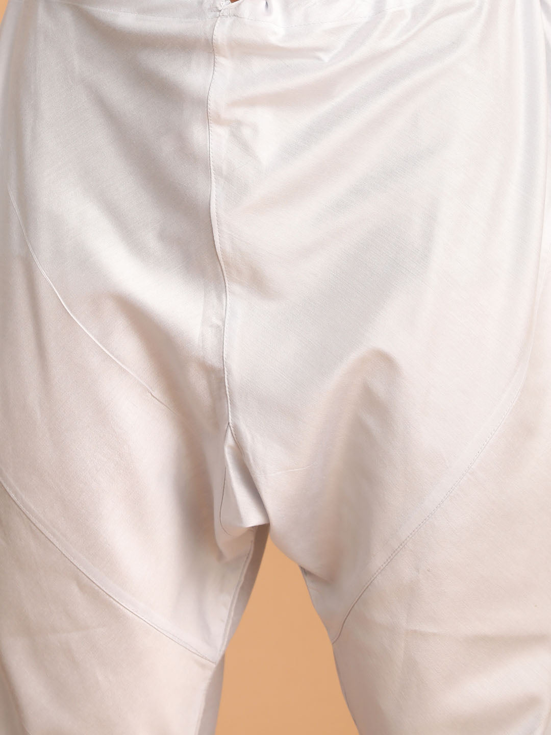 Men's Aqua Georgette Straight Kurta Pyjama Set