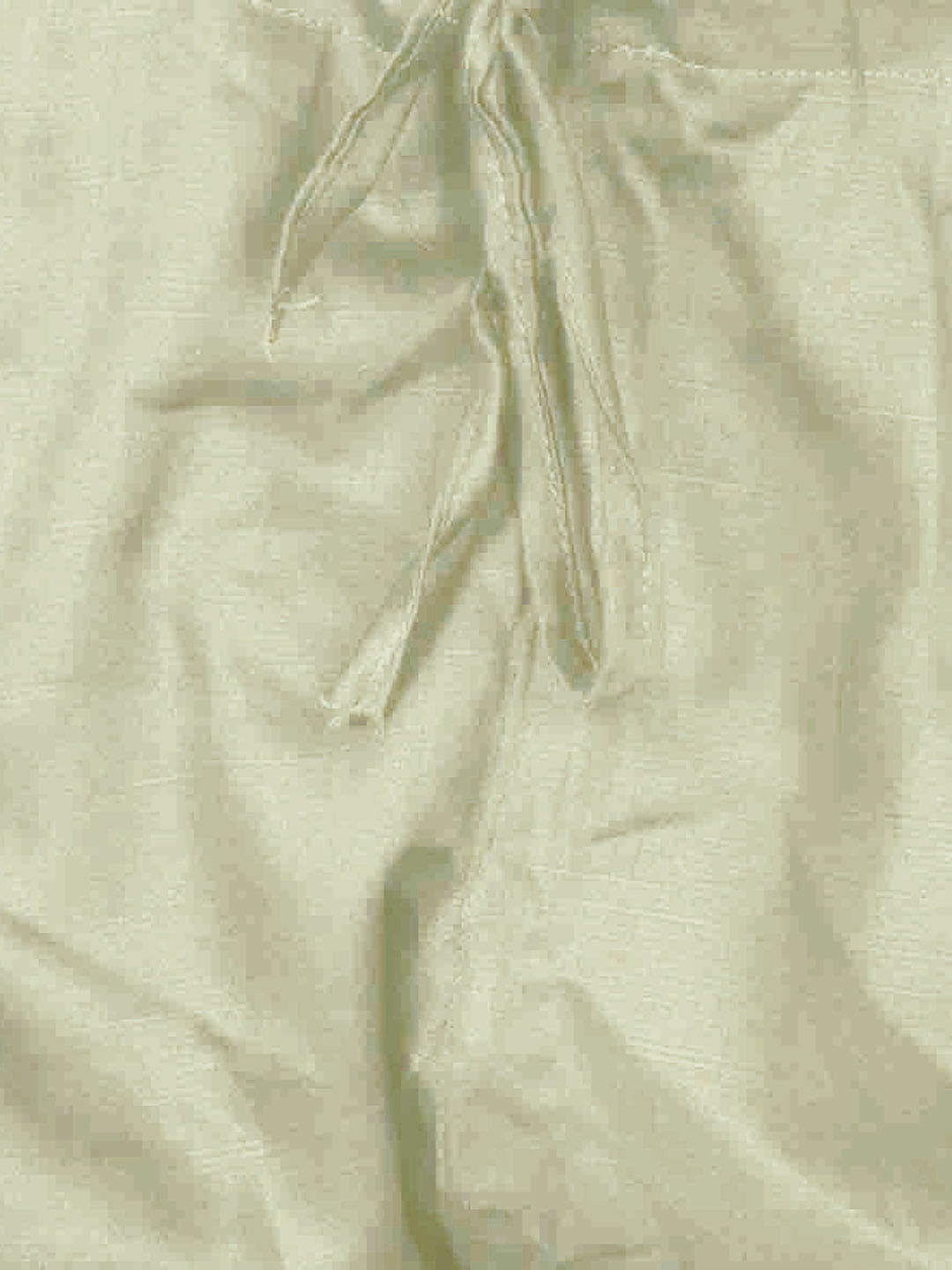 Men's Green Cotton Blend Pathani Pathani Kurta Set