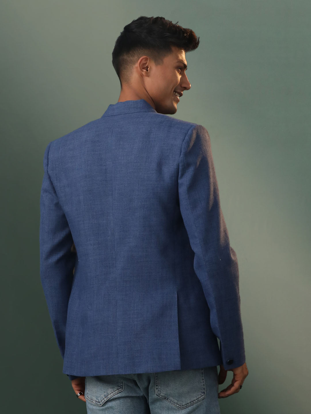 Men's Blue Blazer Blazer