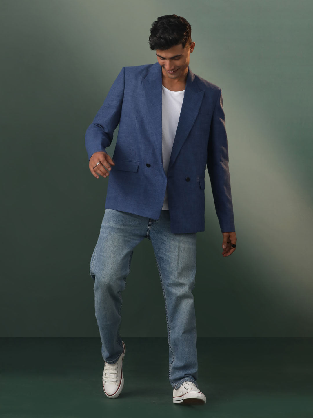 Men's Blue Blazer Blazer