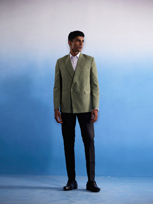 Men's Green  Blazer Blazer