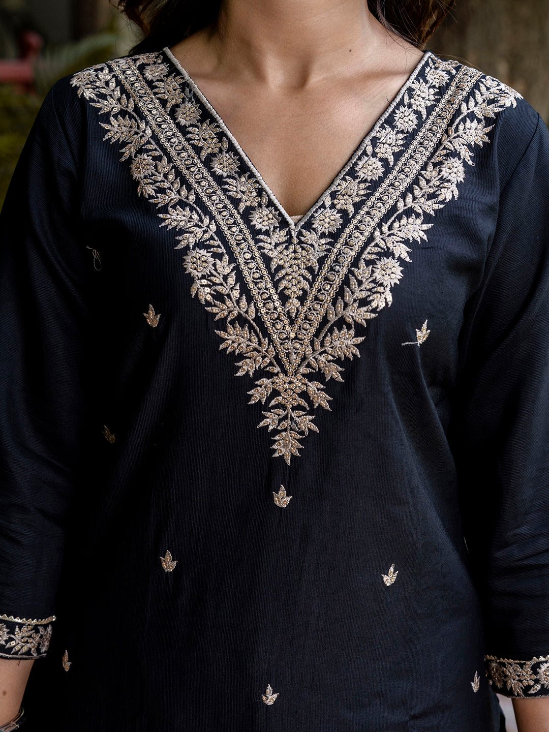 Dhiyona VV Women's Kurta and Pant Sets Viscose Rayon Fabric