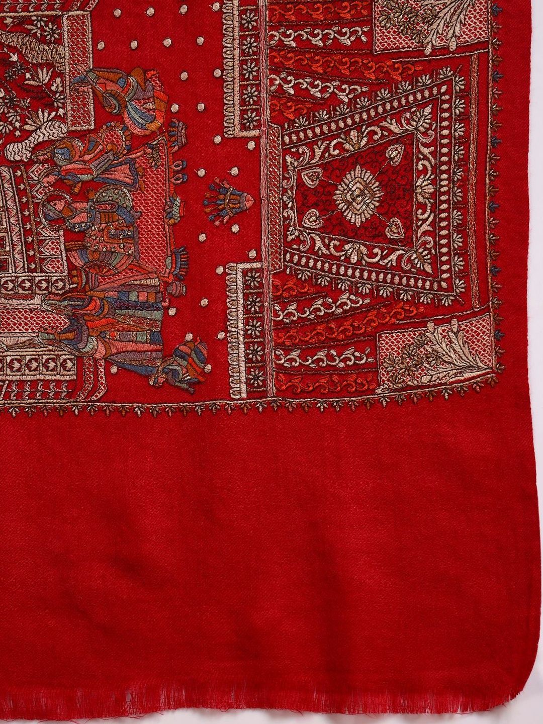 Dhiyona PA Women Paisley Embroidered Shawl