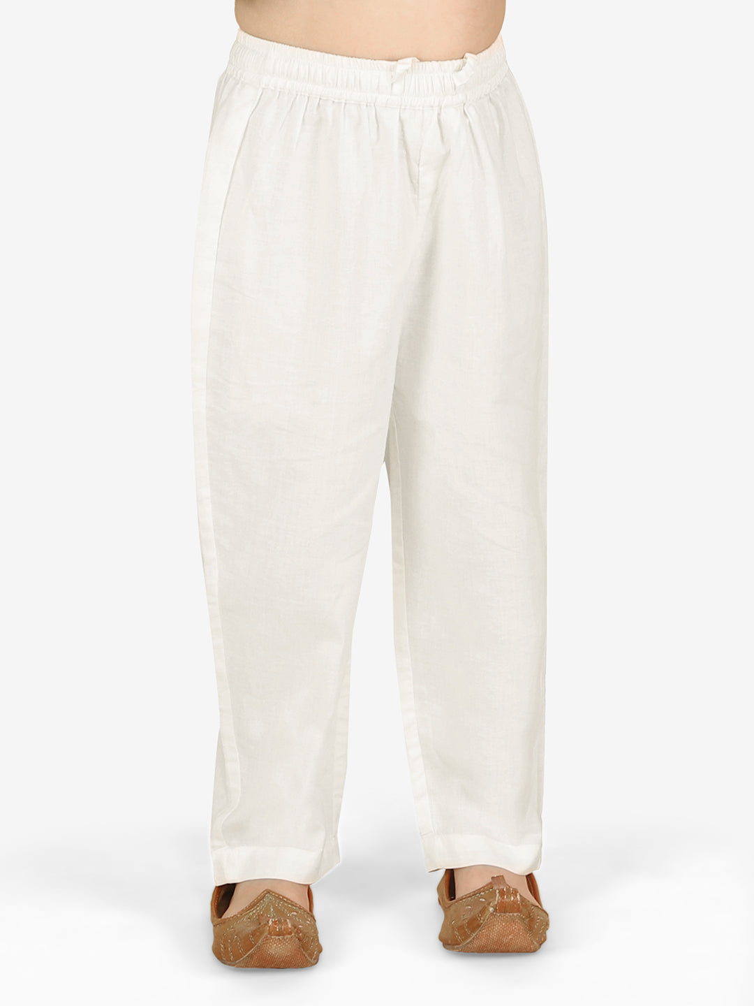 Chromatic Fusion Boys Black & White stripe Kurta Pant set