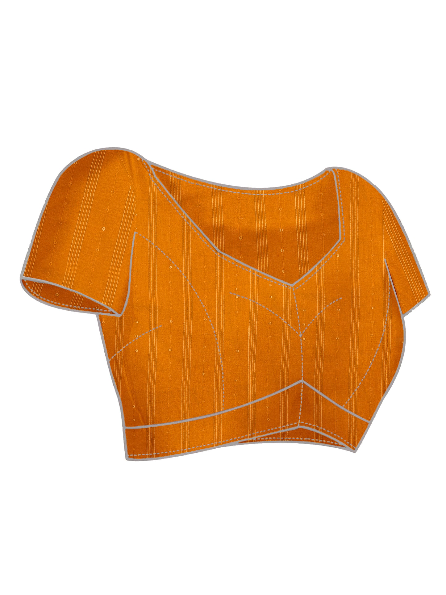 Women's Soft Silk Mustard Embroidered Designer Saree With Blouse Piece
