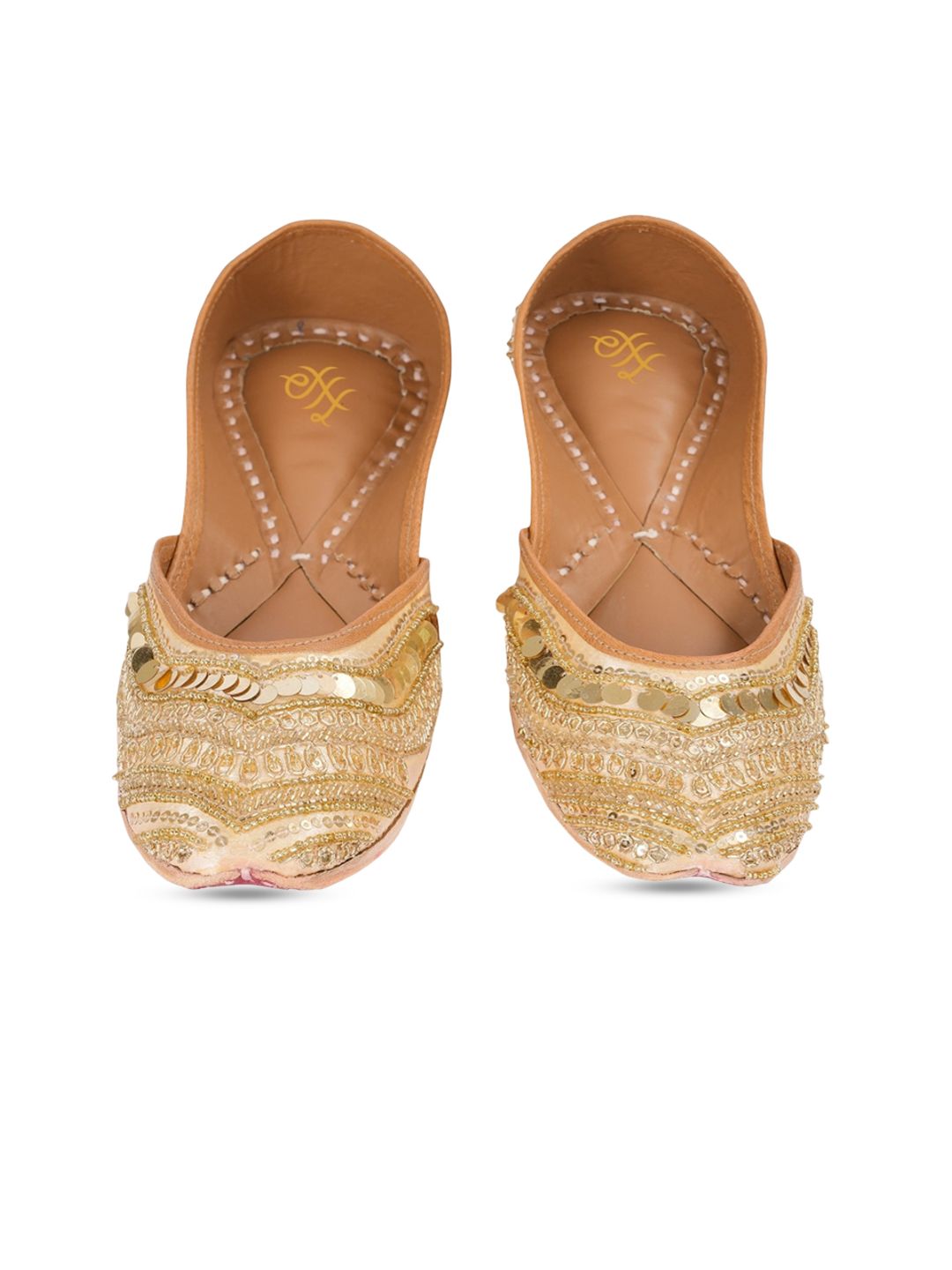 Dhiyona HOP Embellished Square Toe Velvet Majoris