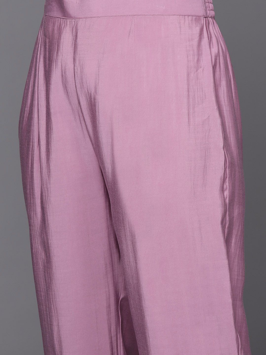 Dhiyona IE Plus Size Floral Embroidered Regular Thread Work Kurta with Trousers & Dupatta