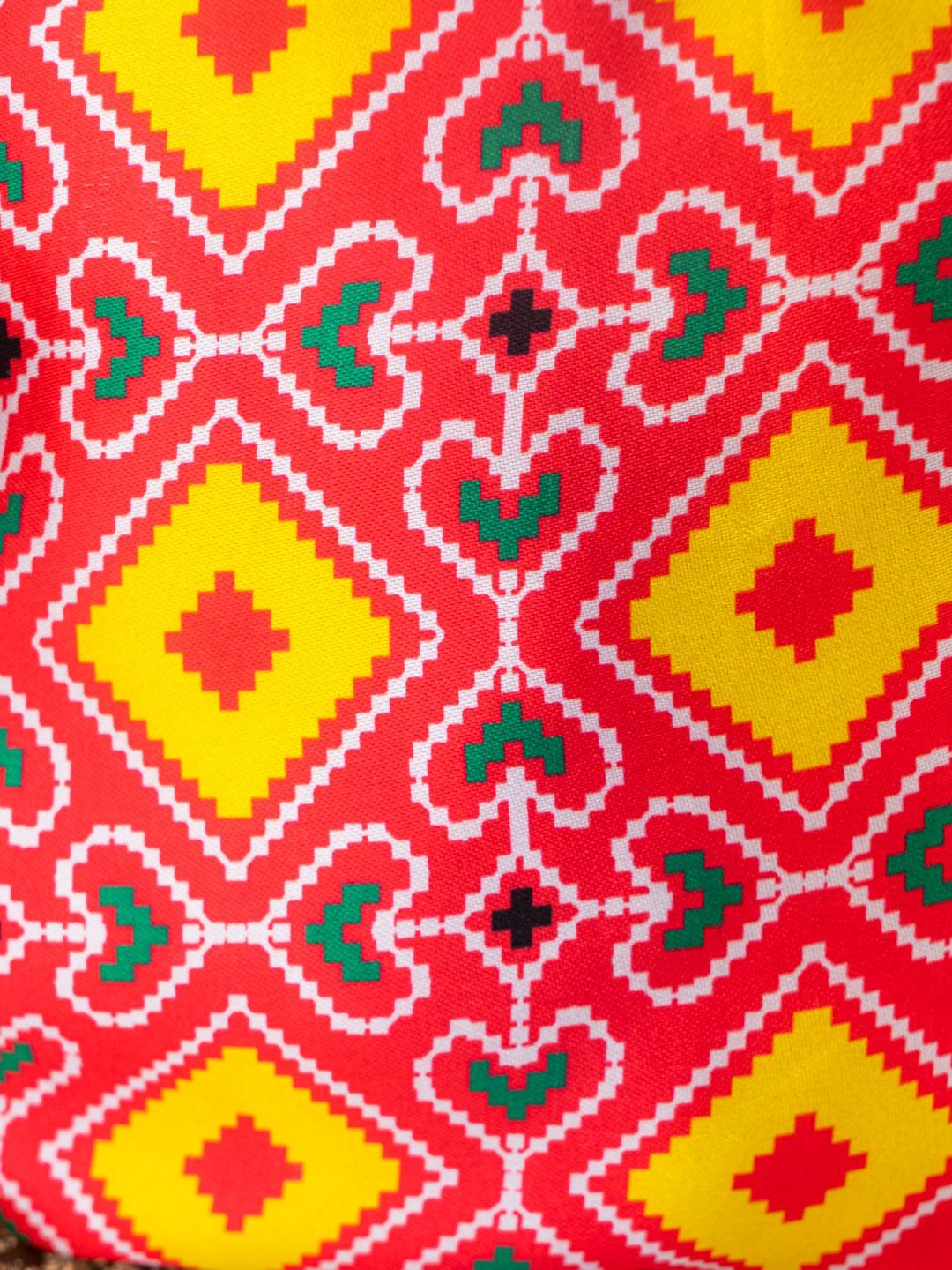 Dhiyona NR Printed Embellished Potli Clutch