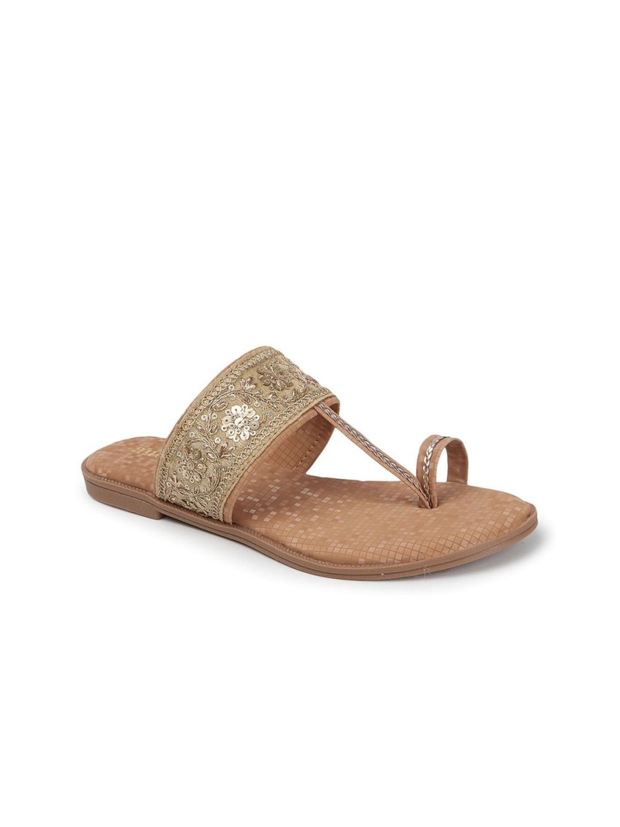 Dhiyona AK Embellished One Toe Flats