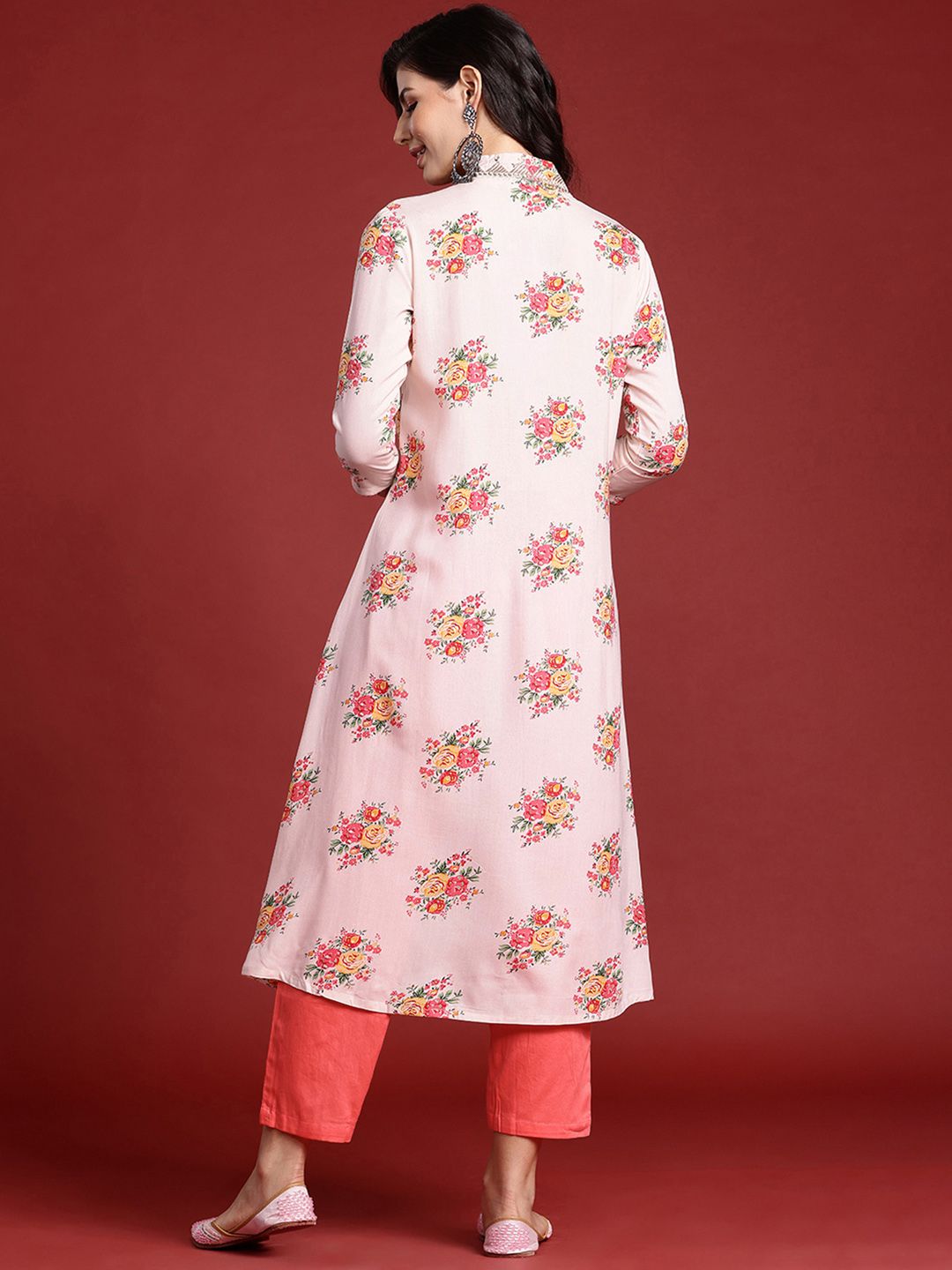 Dhiyona IE Women Floral Printed Floral Kurta