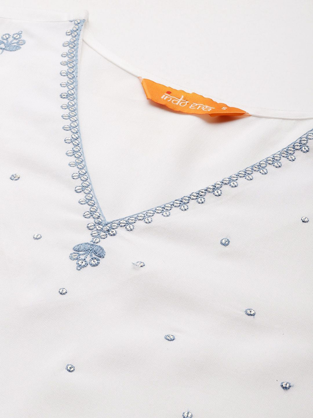 Dhiyona IE Ethnic Motifs Embroidered Sequinned Kurta