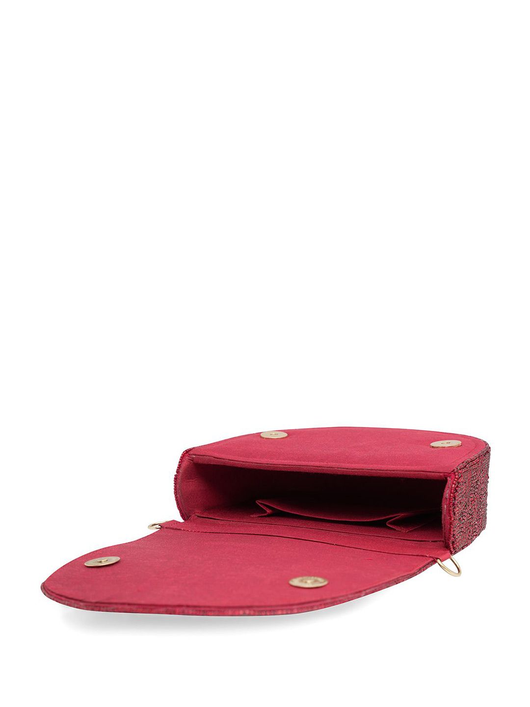 Dhiyona NR Embroidered Foldover Clutch
