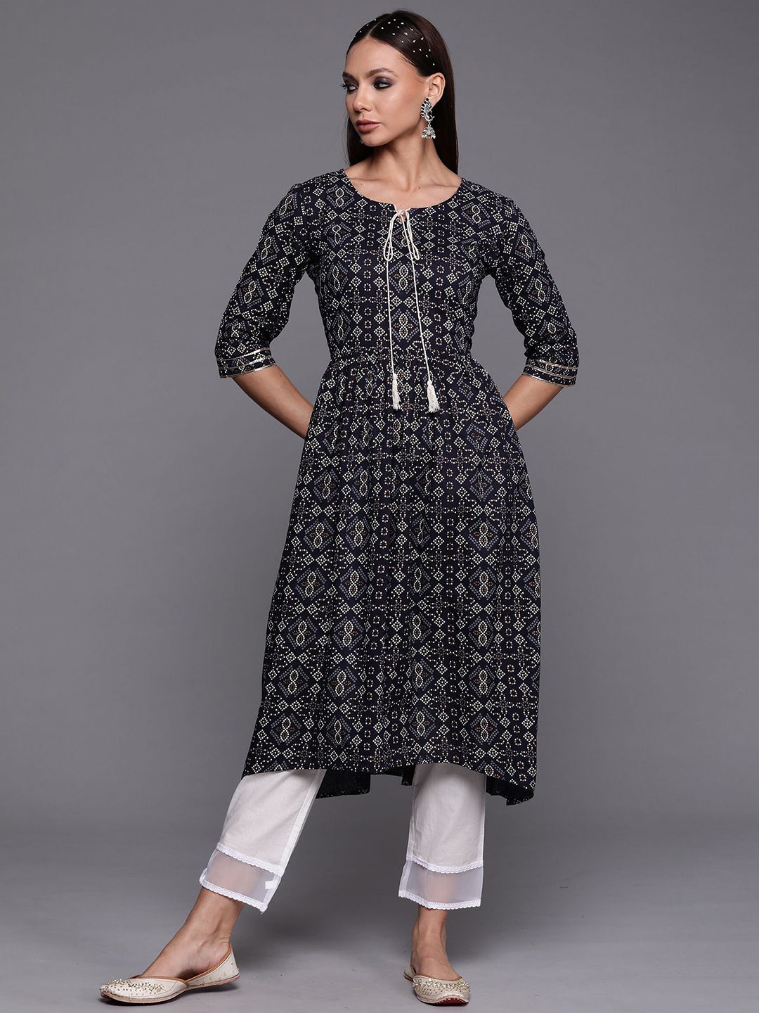 Dhiyona IE Women Ethnic Motifs Printed Kurta