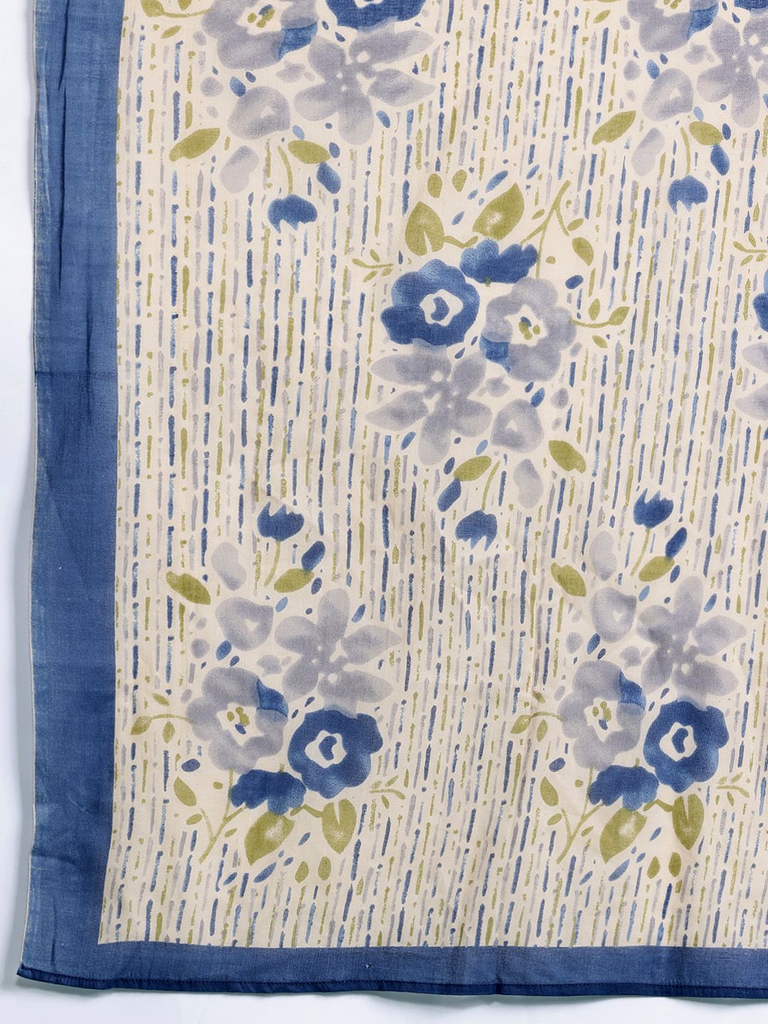 Dhiyona IE Floral Printed Empire Pure Cotton Kurta with Sharara & With Dupatta