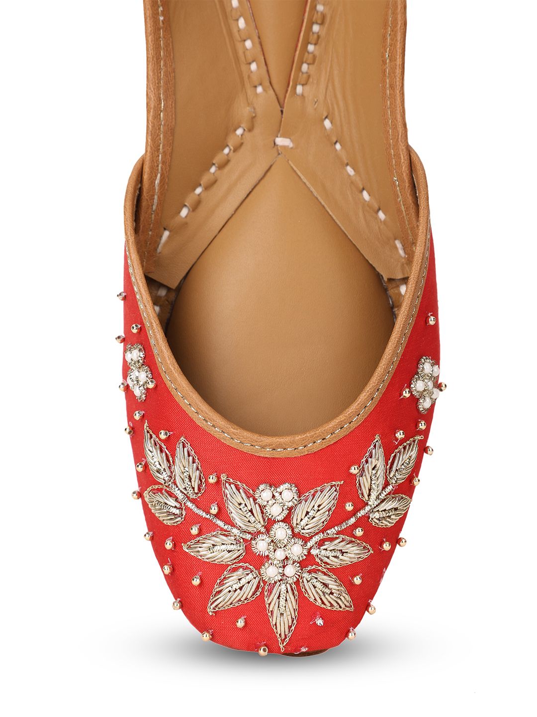 Dhiyona HOP Women Embellished Ethnic Mojaris Flats