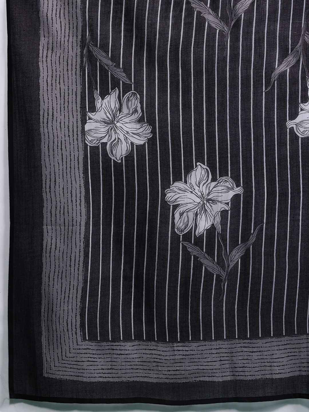 Dhiyona IE Ethnic Motifs Printed Pure Cotton Kurta with Trousers & With Dupatta
