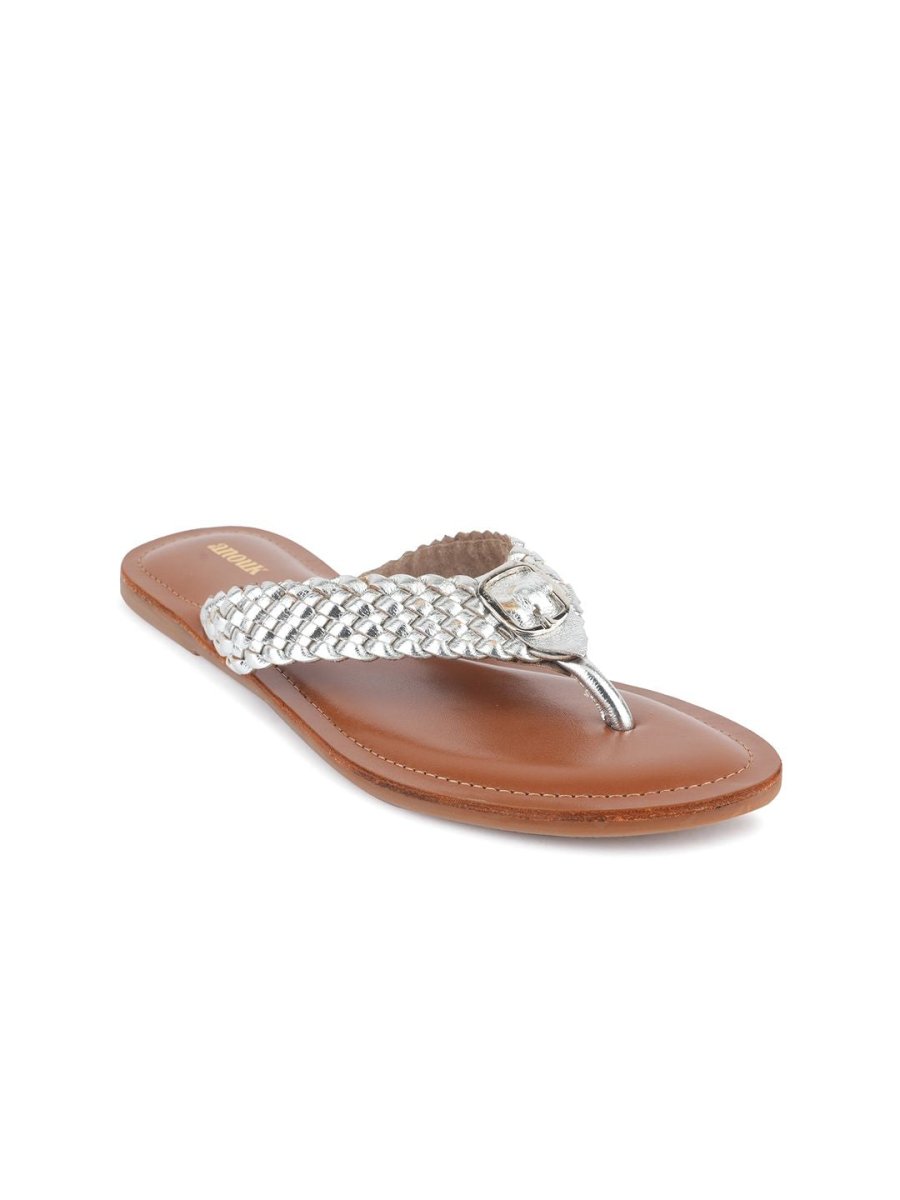 Dhiyona AK Embellished Open Toe Flats