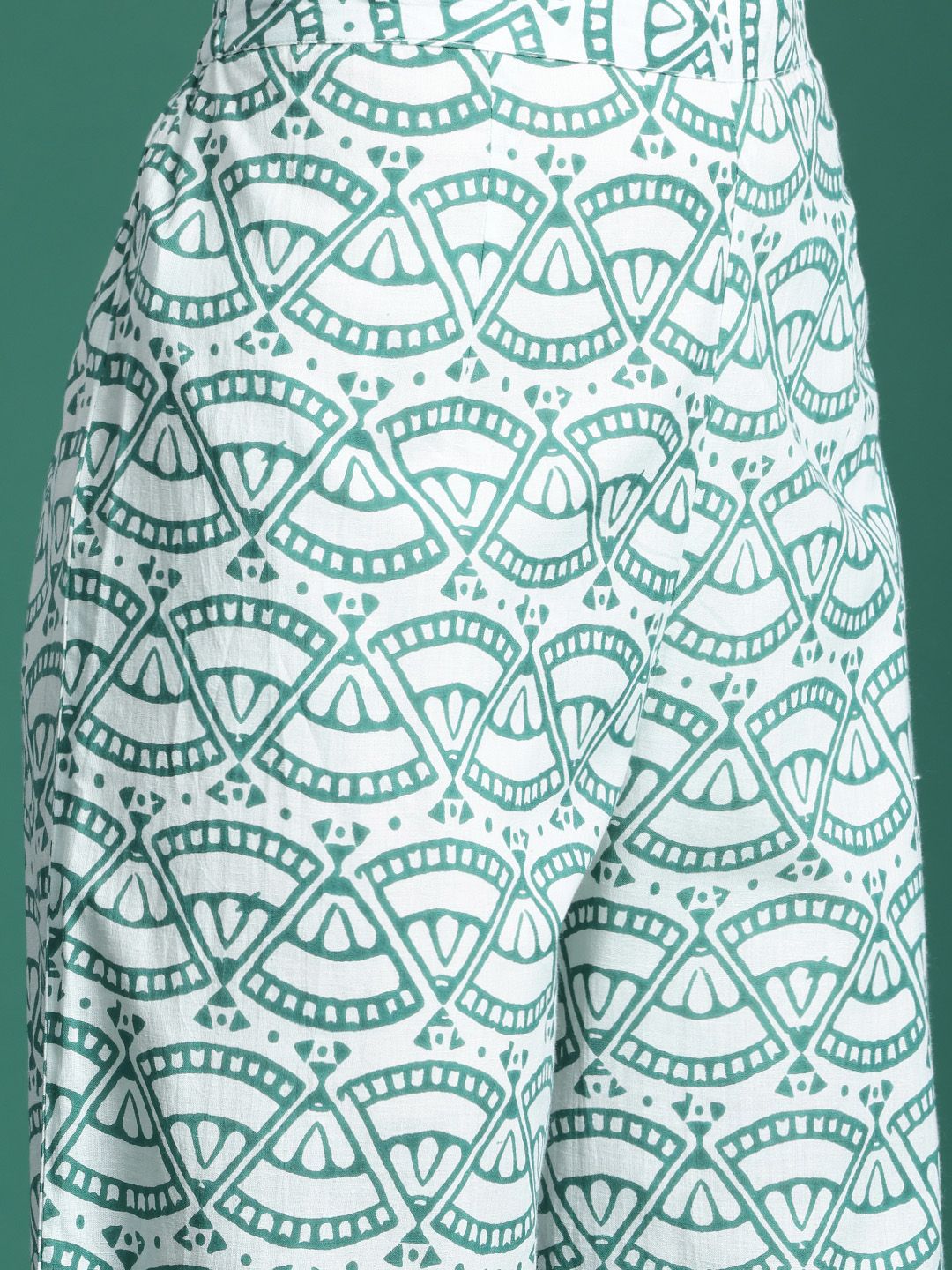 Dhiyona IE Floral Printed Pure Cotton Kurta with Trousers & With Dupatta