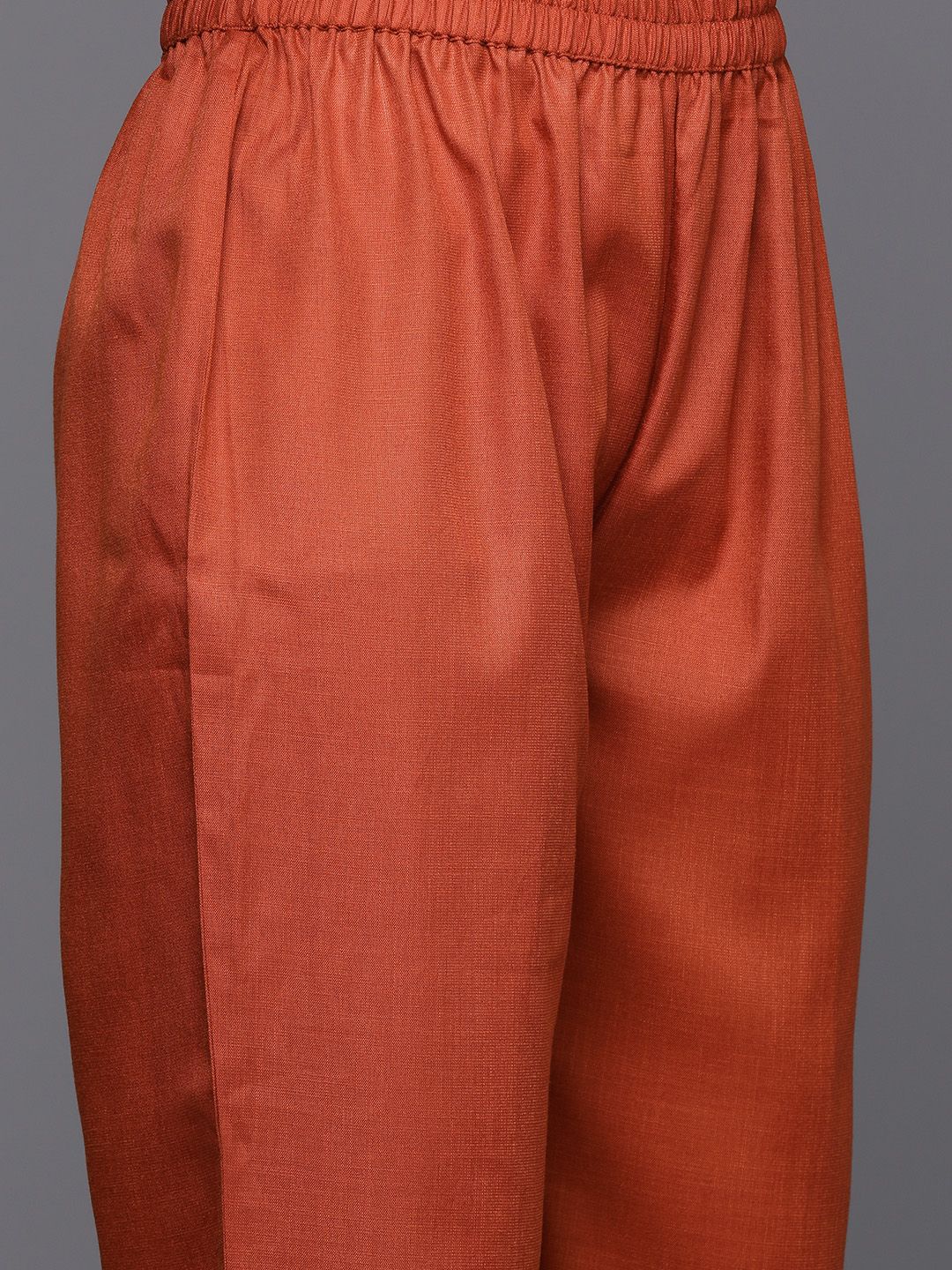 Dhiyona VA Women's Floral Embroidered Gotta Patti Kurta with Trousers & With Dupatta